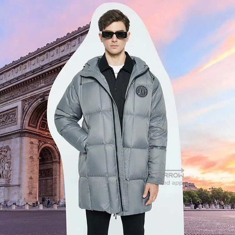 DKNY DKNY Men's Loose Down Coat. Size US XL / EU 56 / 4 - 1 Thumbnail