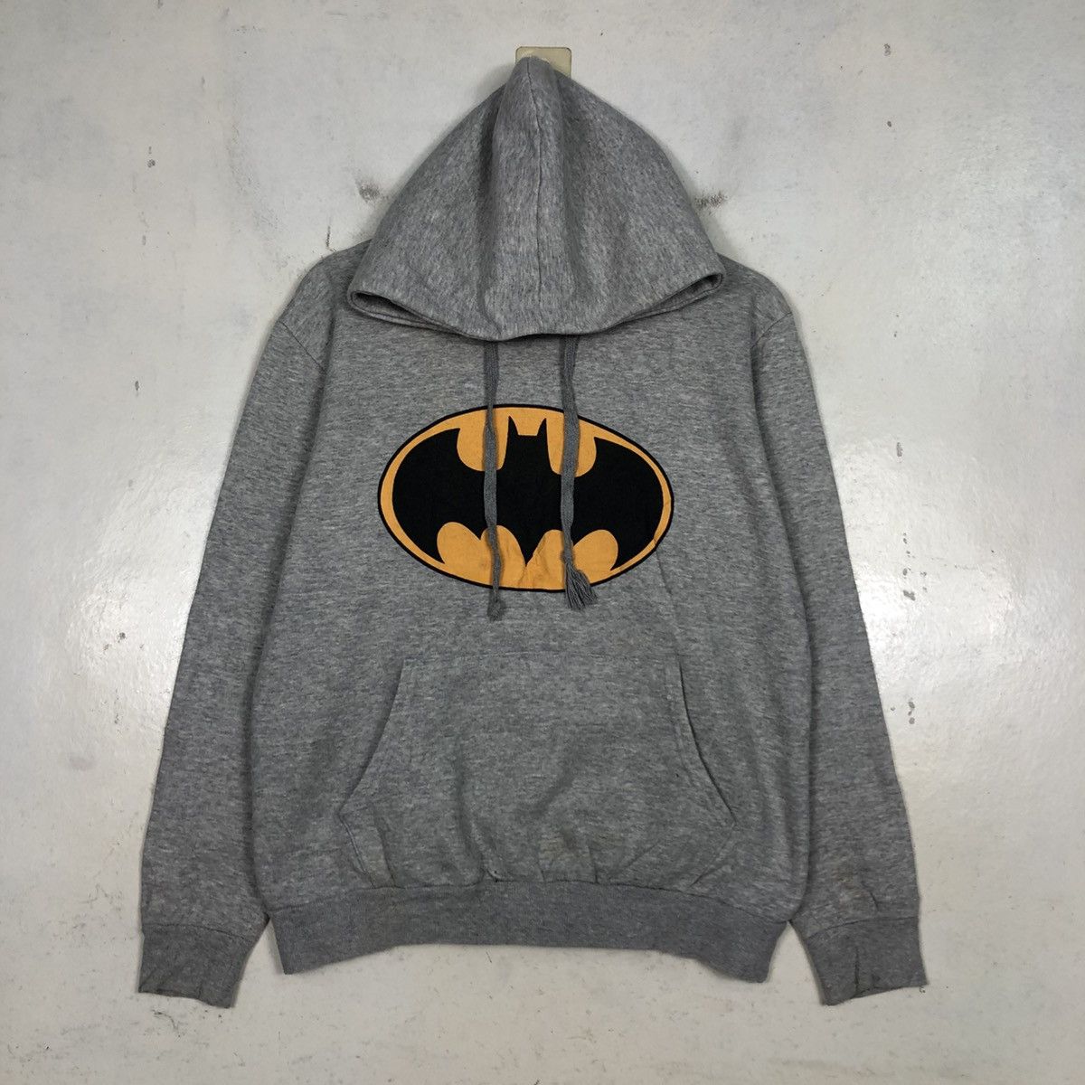 Japanese Brand 📌Vintage Hoodie Pull Over Batman Big Logo Size US M / EU 48-50 / 2 - 3 Thumbnail
