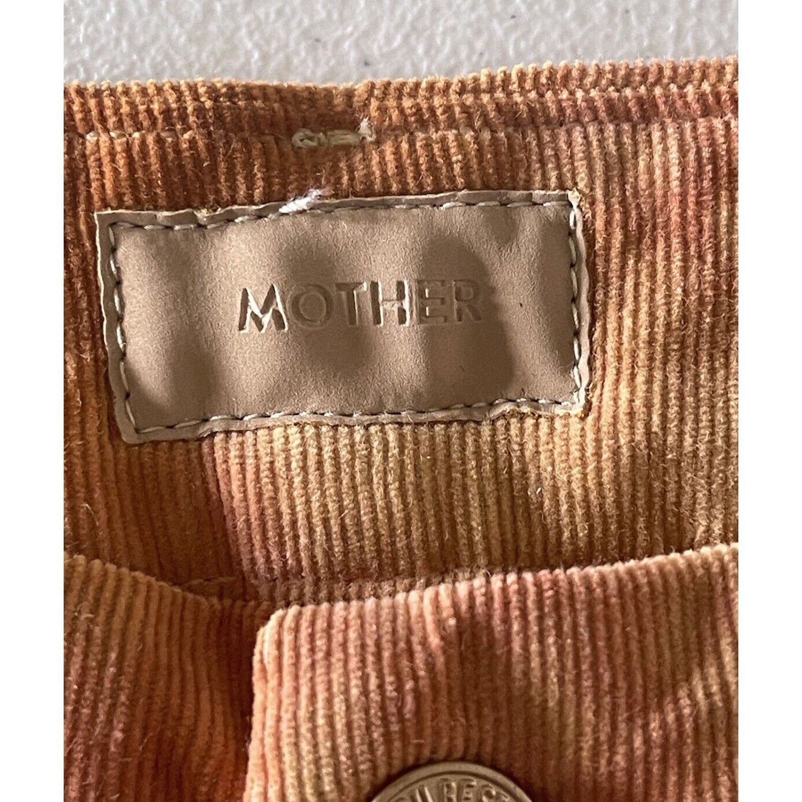 MOTHER Mother Looker Corduroy Skinny Pants Orange Tie Dye Size 28 Size 28" / US 6 / IT 42 - 6 Thumbnail