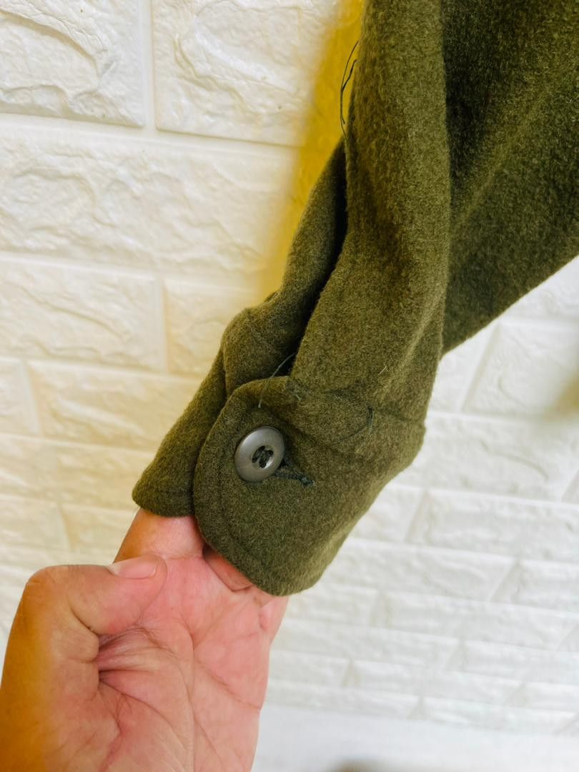 Vintage Vintage 40s Military Army Wool Jacket Designer Fashion Style Size US M / EU 48-50 / 2 - 6 Thumbnail