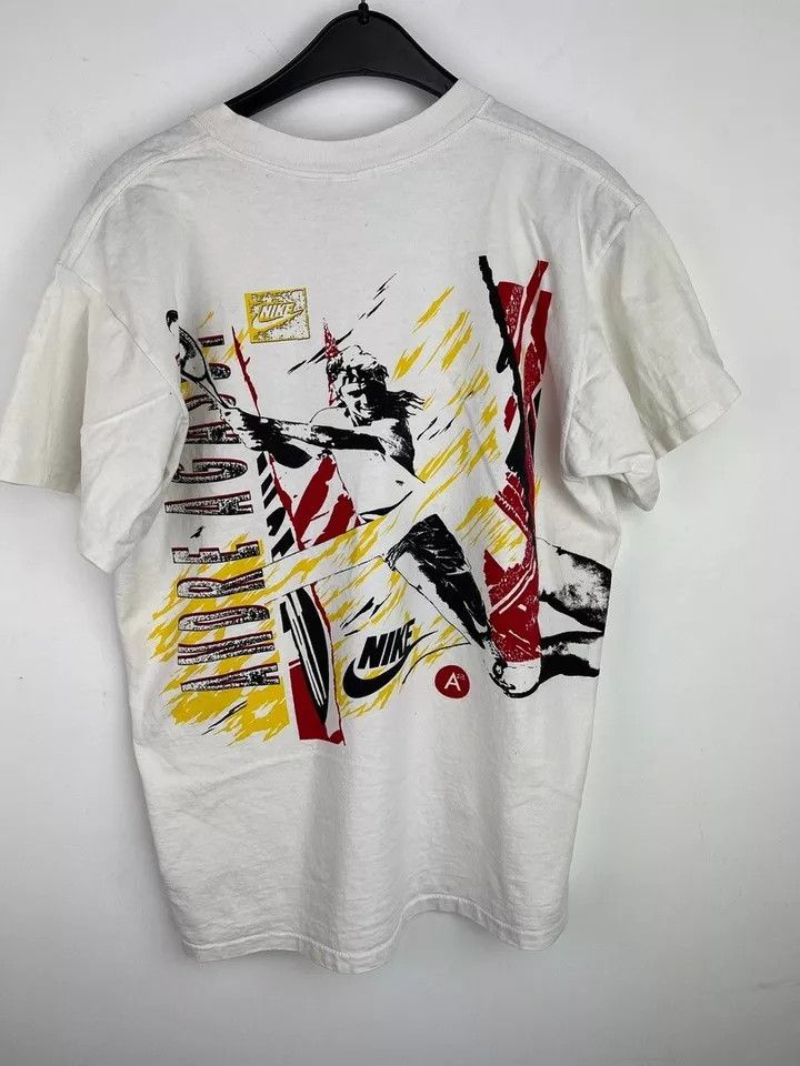 Nike Vintage Nike Andre Agassi T-Shirt Made in USA size L Size US L / EU 52-54 / 3 - 12 Thumbnail