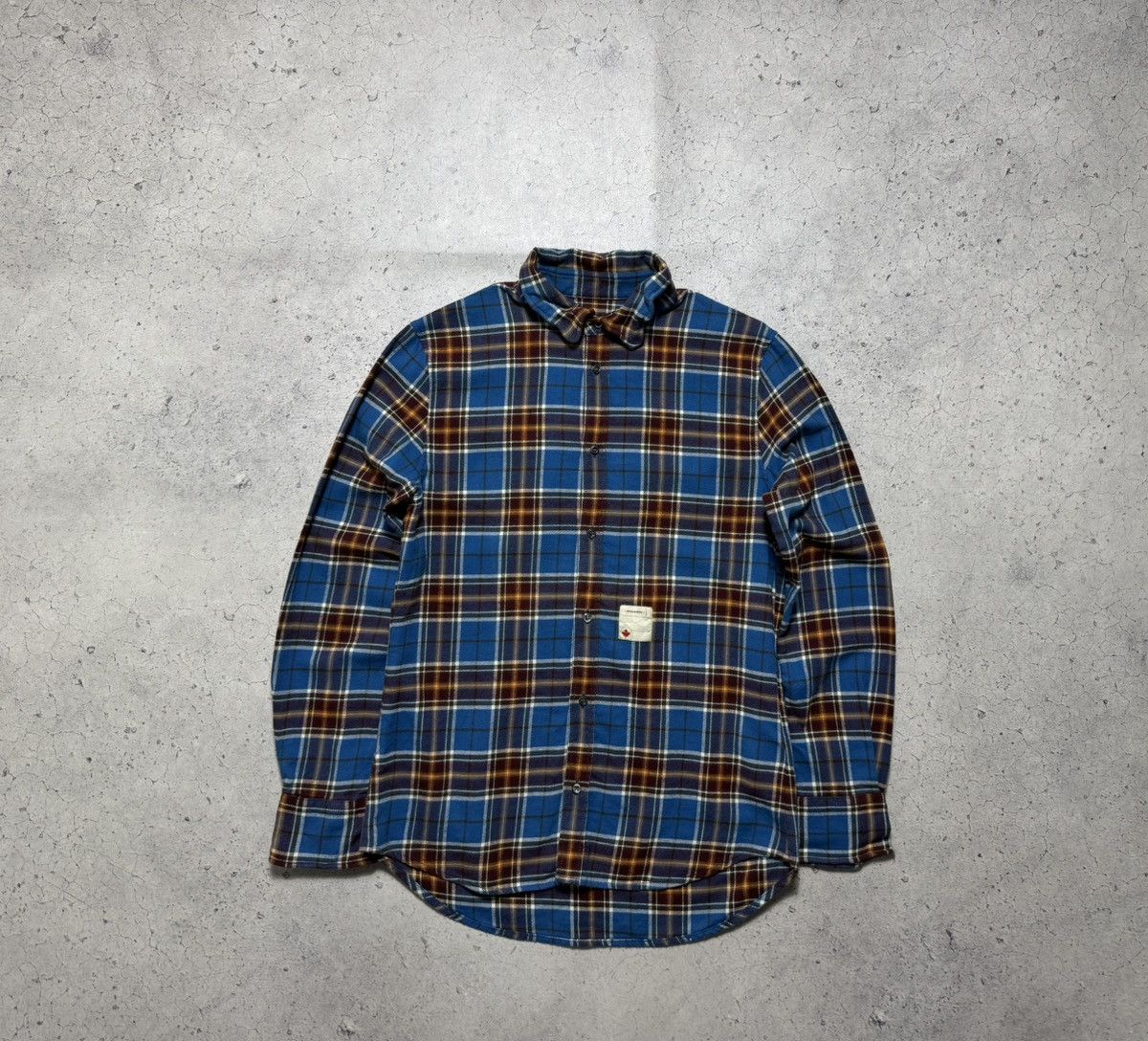 Dsquared2 Dsquared2 Checked Button Flannel Up Shirt Luxury Size US XS / EU 42 / 0 - 2 Thumbnail