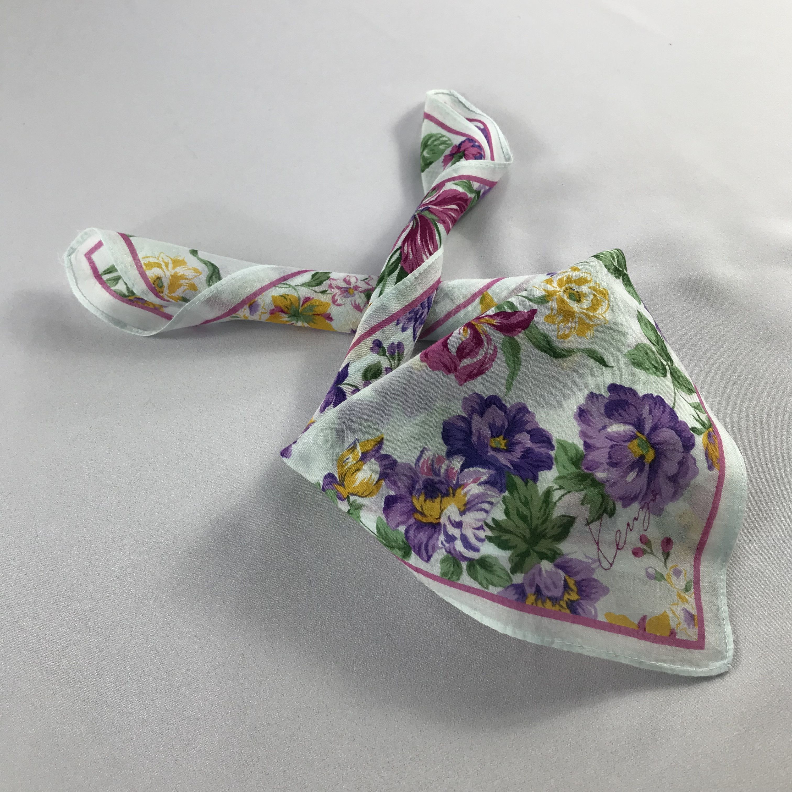 Kenzo Kenzo Handkerchief / Bandana / Neckerchief C776 Size ONE SIZE - 1 Thumbnail