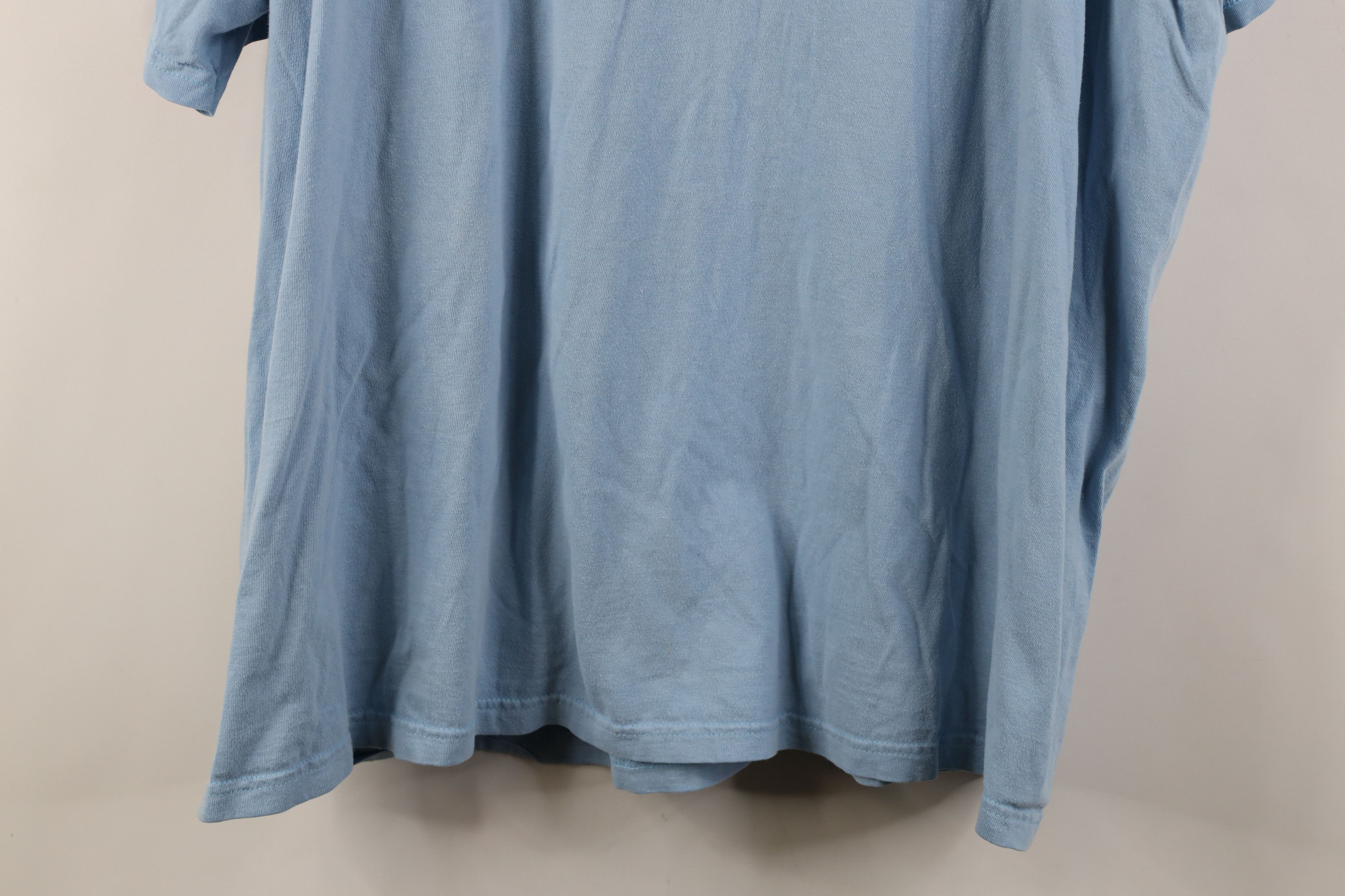 Nike Vintage Nike Scott Mini Swoosh T-Shirt Carolina Blue Cotton Size US XXL / EU 58 / 5 - 13 Thumbnail