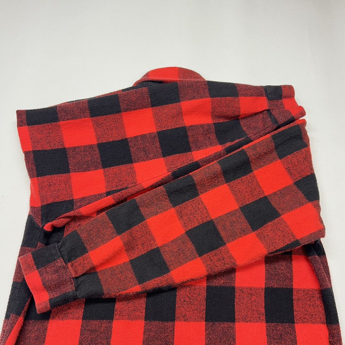 Vintage VTG Codet Flannel Shirt Red Plaid Buffalo Button Up Pocket Size US L / EU 52-54 / 3 - 12 Thumbnail