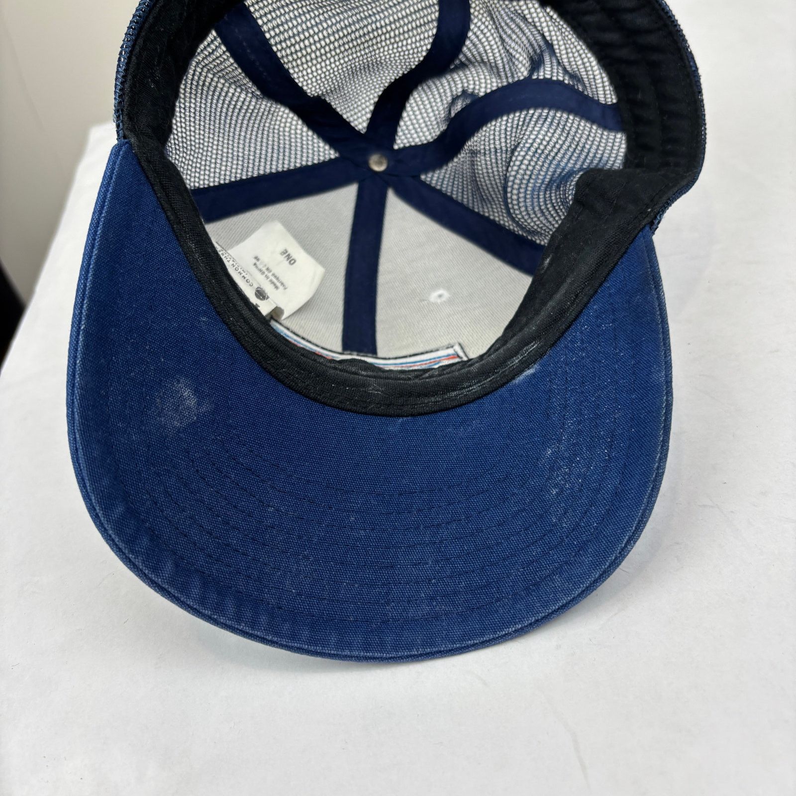 Patagonia Patagonia Snapback Trucker Hat P-6 Logo Cap Blue Gorpcore Size ONE SIZE - 13 Thumbnail