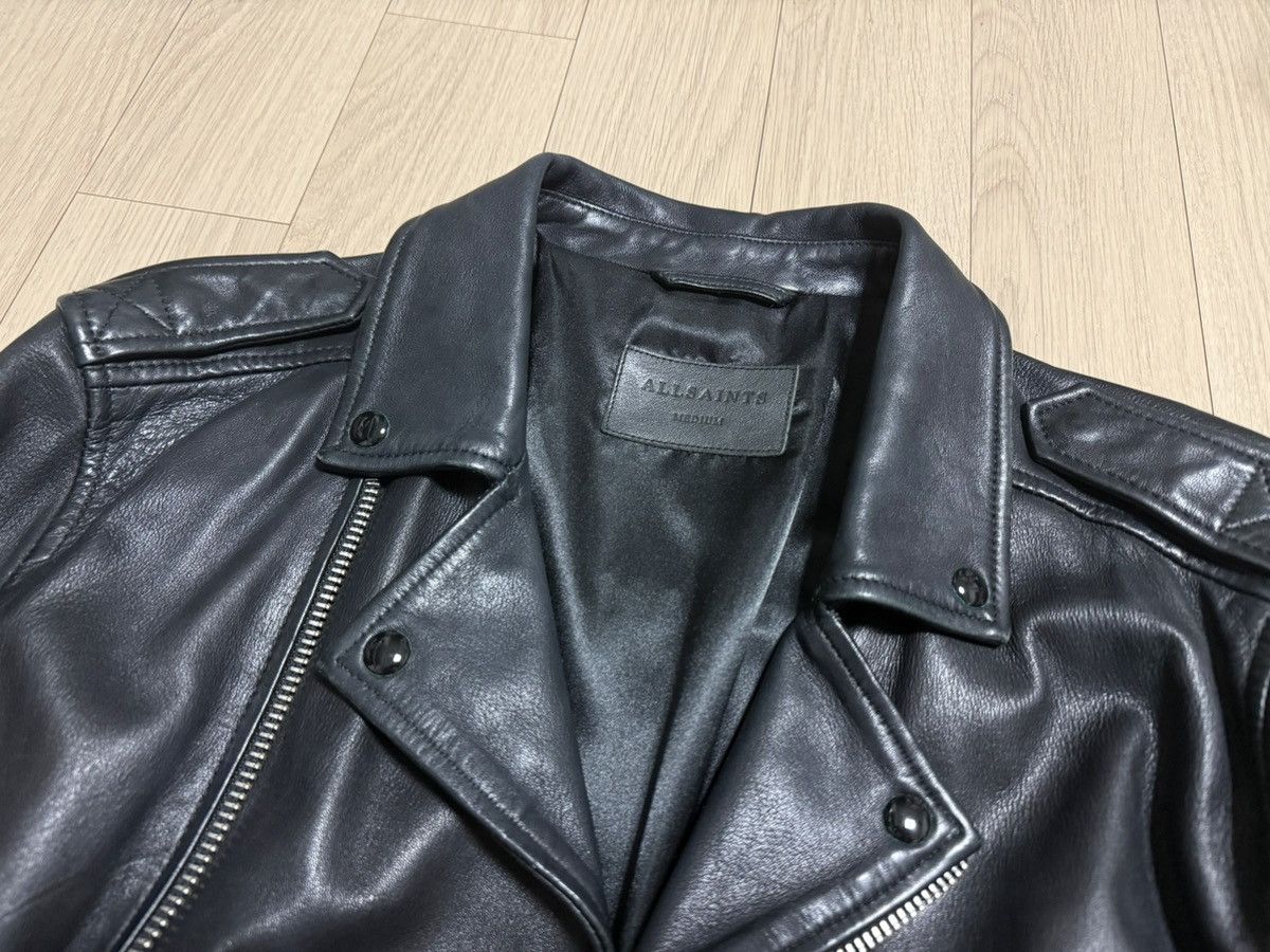 Allsaints AllSaints Kaho Lambskin Biker Jacket M Size US M / EU 48-50 / 2 - 3 Thumbnail