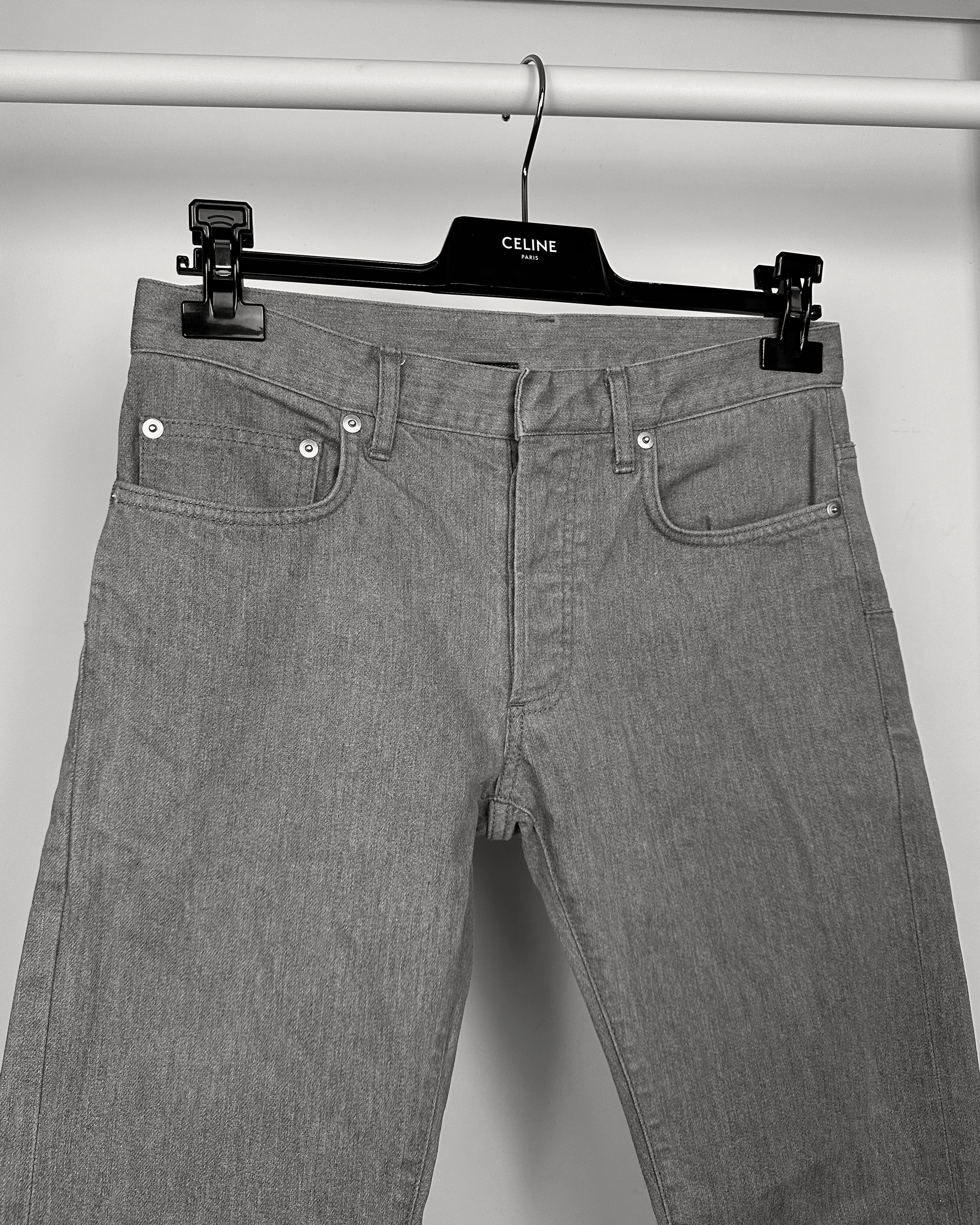 Dior Dior Homme Slim Grey Jeans Size US 30 / EU 46 - 4 Thumbnail