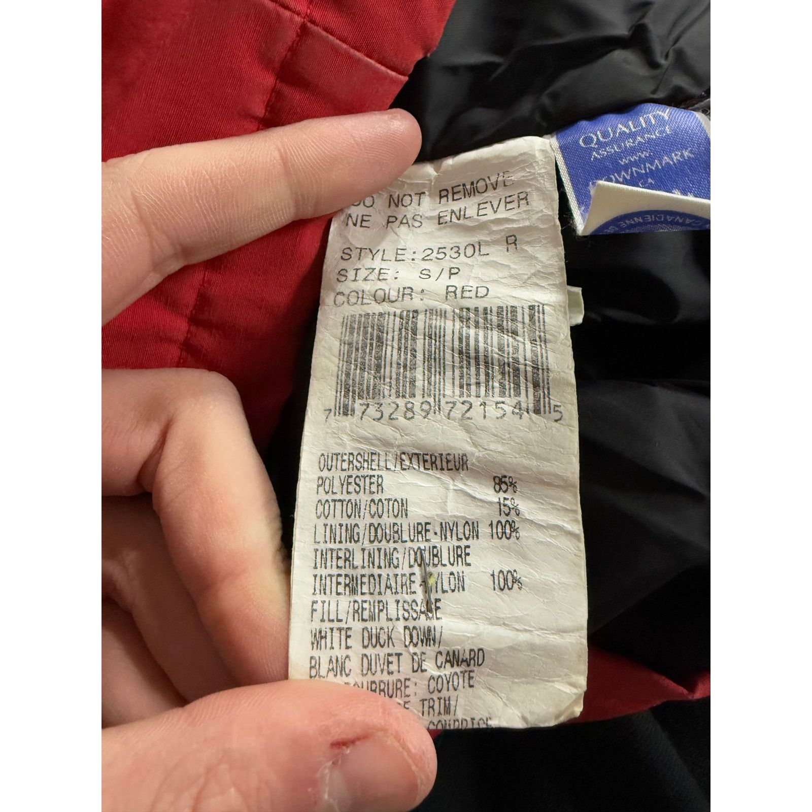 Canada Goose Canada Goose Fur Red Bomber Jacket Size S / US 4 / IT 40 - 5 Thumbnail