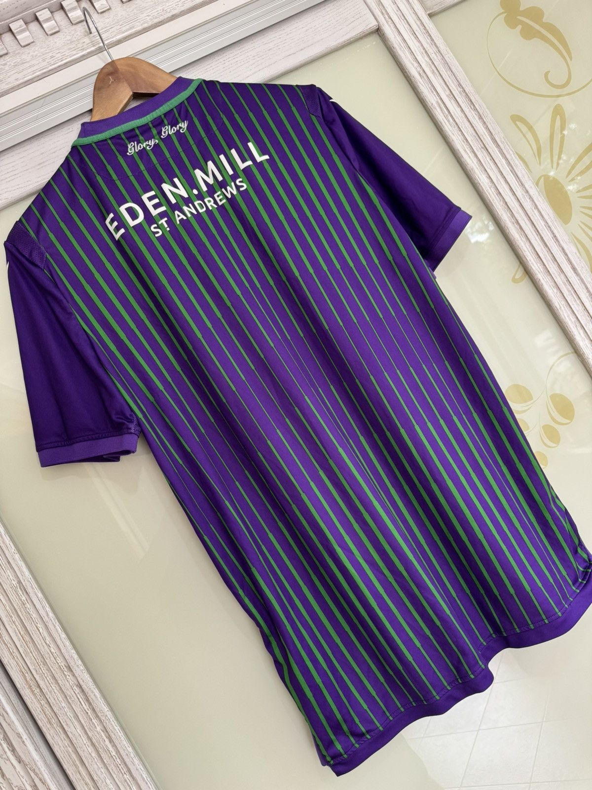 Macron Hibernian Edinburgh 2019-2020 Away Soccer Jersey Kit Shirt Size US XL / EU 56 / 4 - 10 Thumbnail