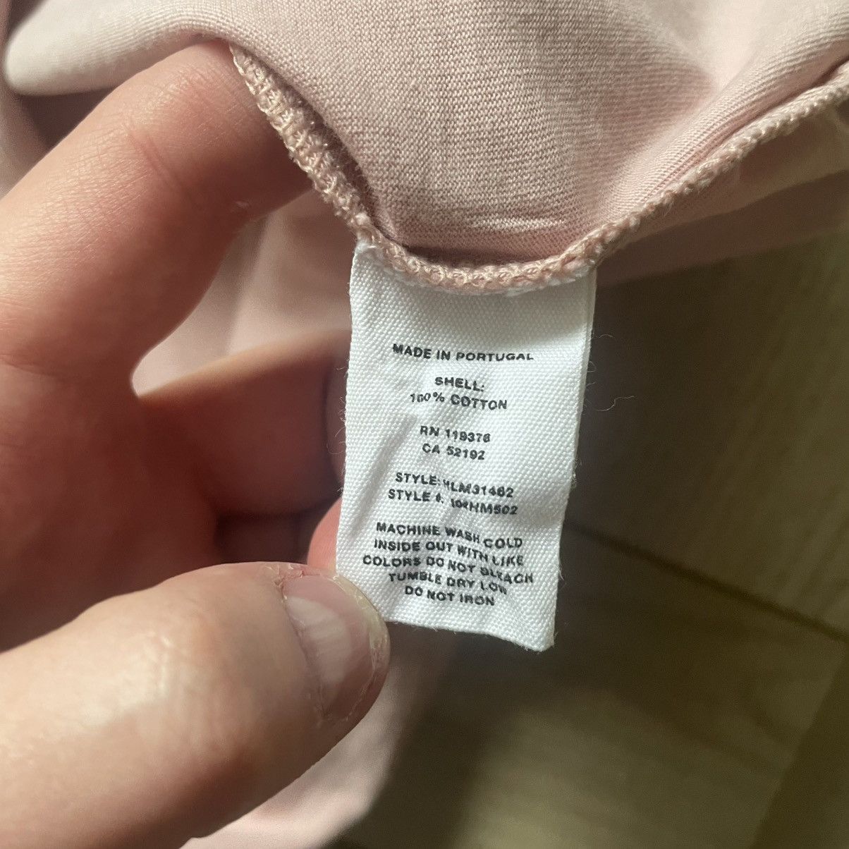 Helmut Lang Helmut Lang Pink Boxy Box Logo T Shirt Size US M / EU 48-50 / 2 - 8 Thumbnail