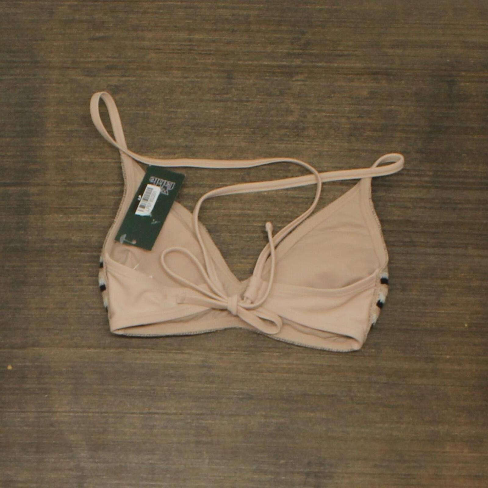 Other Nwt Wild Fable Crochet Bikini Top Pid-x2z440 L Brown Stripe Size L / US 10 / IT 46 - 2 Thumbnail