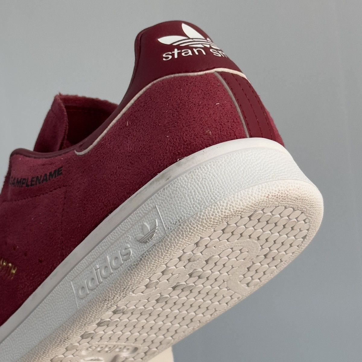 Adidas Original Adidas Stan Smith GX3416 “Burgundy Suede” | US 9 Size US 9 / EU 42 - 3 Thumbnail