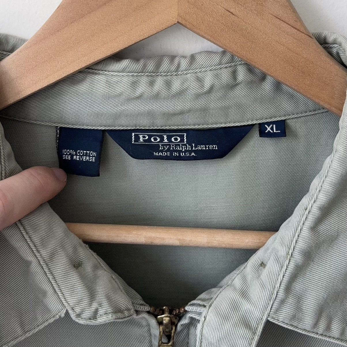 Polo Ralph Lauren Vintage Light Green Bi-Swing Bomber Jacket USA Mint Seafoam Size US XL / EU 56 / 4 - 4 Thumbnail