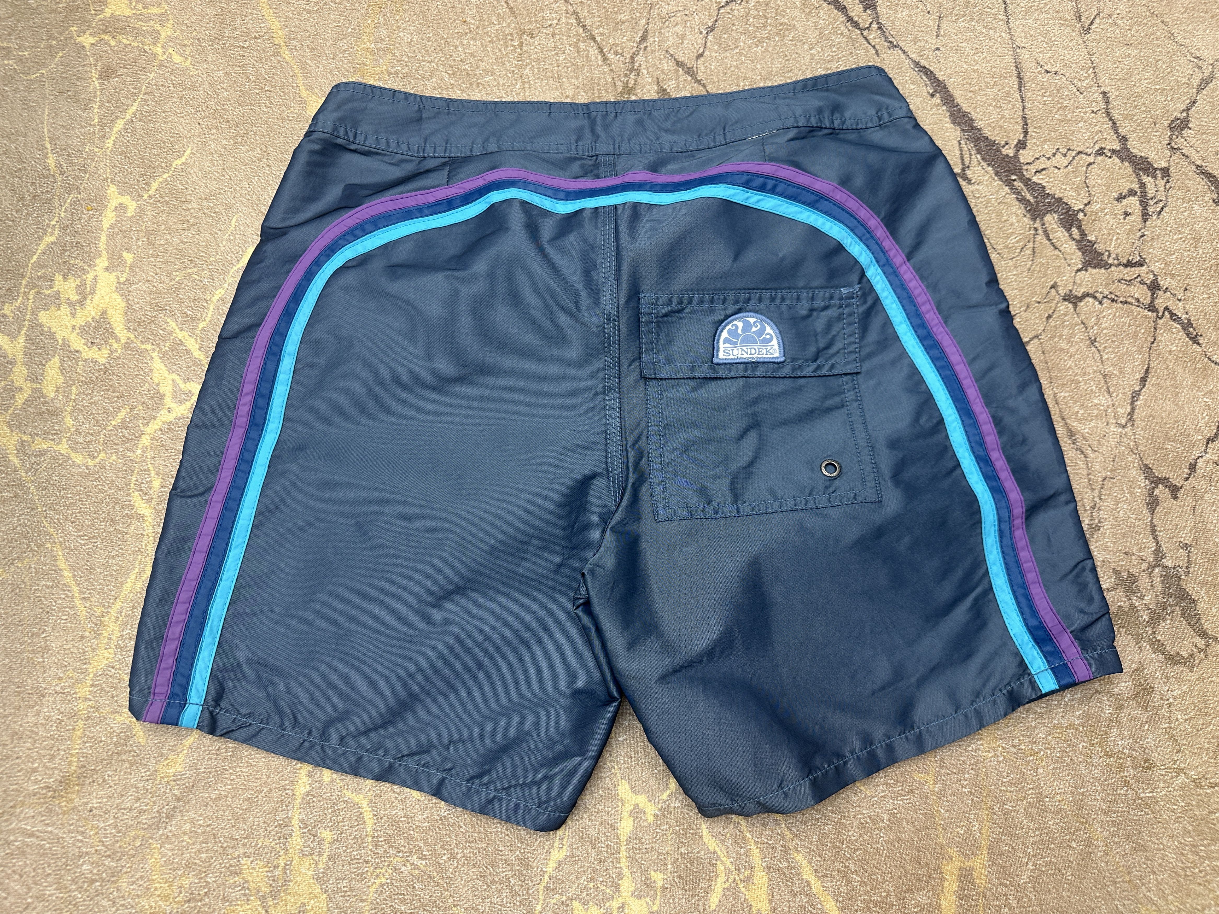 Sundek Long Sundek 30 Beach Board Shorts Trunks Bath Suit size 30 Size US 30 / EU 46 - 2 Thumbnail
