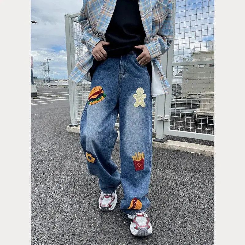 Japanese Brand Retro loose wide leg slightly flared jeans Size US 32 / EU 48 - 2 Thumbnail