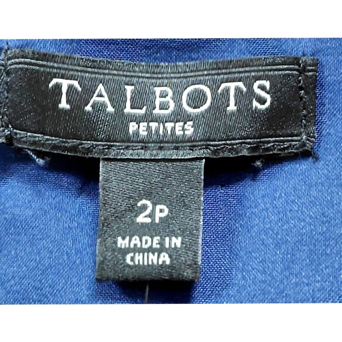 Talbots TALBOTS PETITES Multicolor Sleeveless Dress Graphic Size 2P Size XS / US 0-2 / IT 36-38 - 5 Thumbnail
