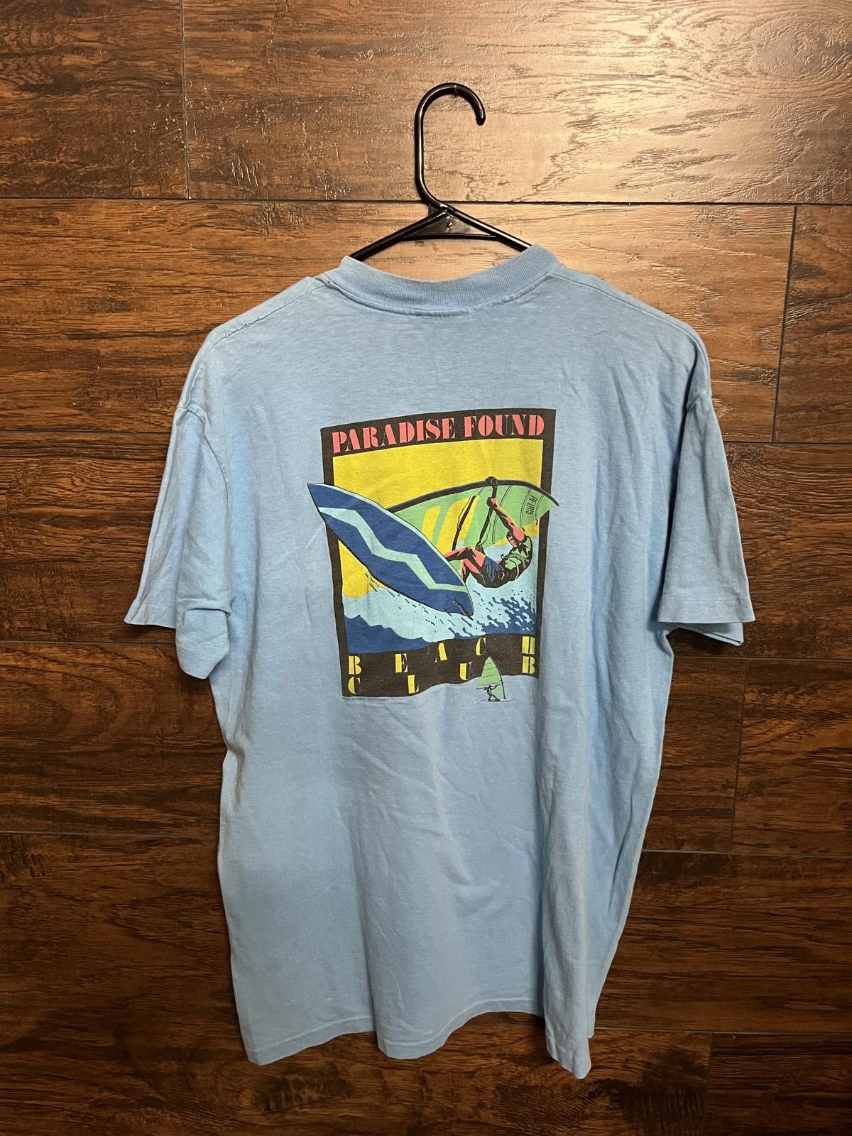 Vintage Shirt Paradise Found Beach Club - Wind Sailing