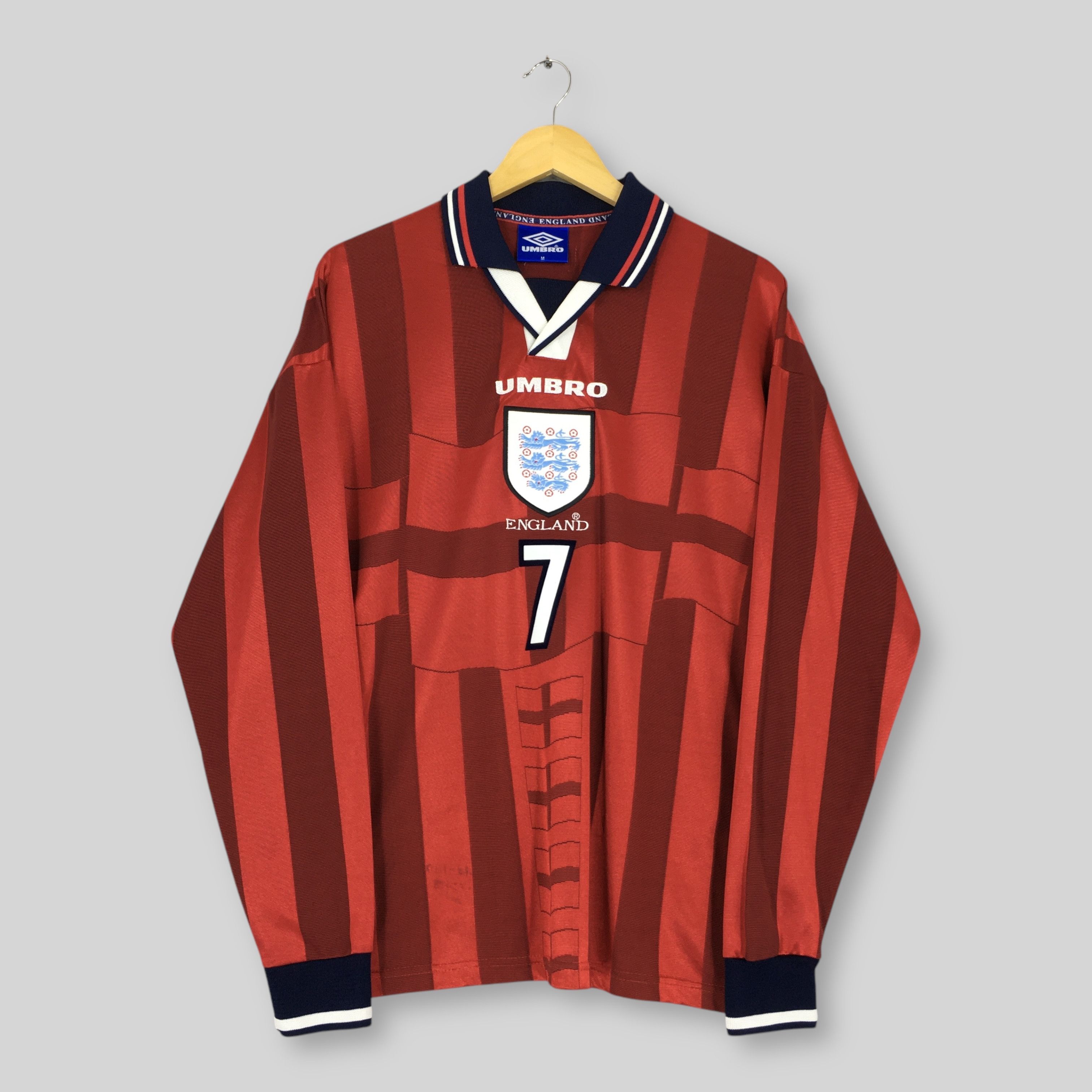 Vintage Vintage 90s Umbro England National Football Team Jersey M Size US M / EU 48-50 / 2 - 1 Thumbnail