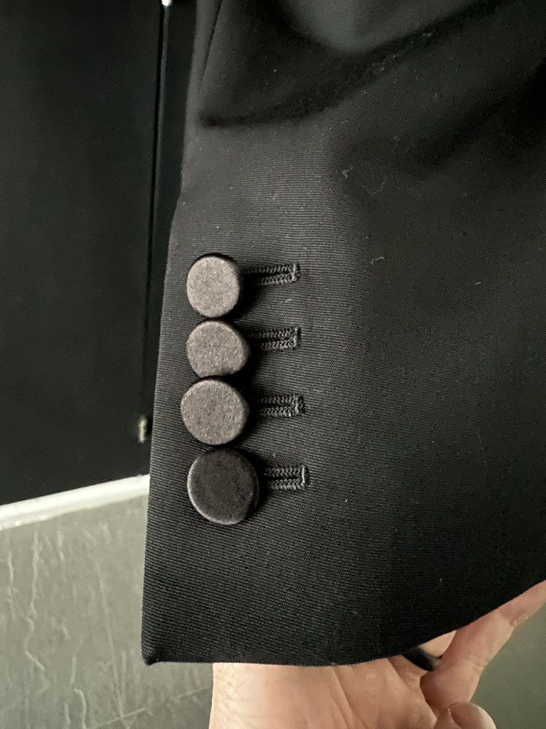 Burberry Prorsum Burberry Prorsum Black Wool Tuxedo Set – Size 46 (Slim Fit) Size 36R - 5 Thumbnail