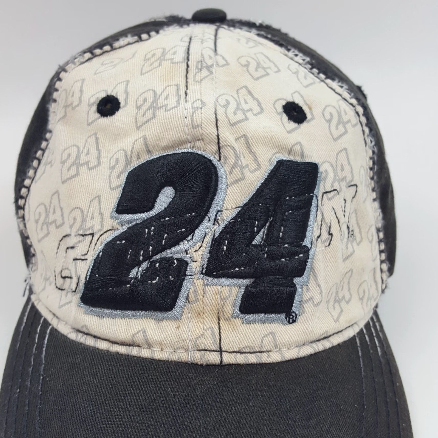 Chase Authentics VINTAGE Chase Authentics NASCAR Snapback Hat Adjustable Black 90s Y2K Retro Grunge Mens Size ONE SIZE - 4 Thumbnail