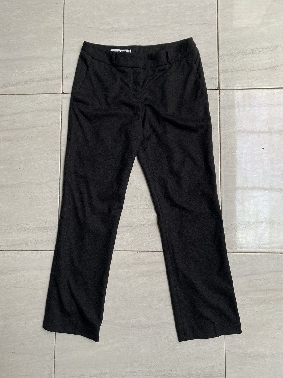 Jil Sander JIL SANDER Black Pants Size US 26 / EU 42 - 1 Thumbnail