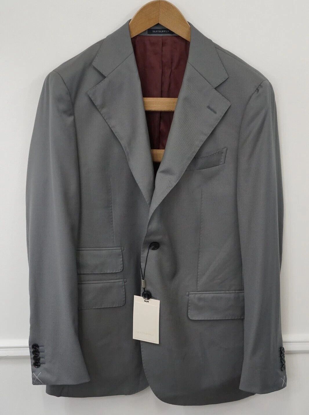 Men Suitsupply Blazer La Spalla Wool Vitale Barberis UK/US40