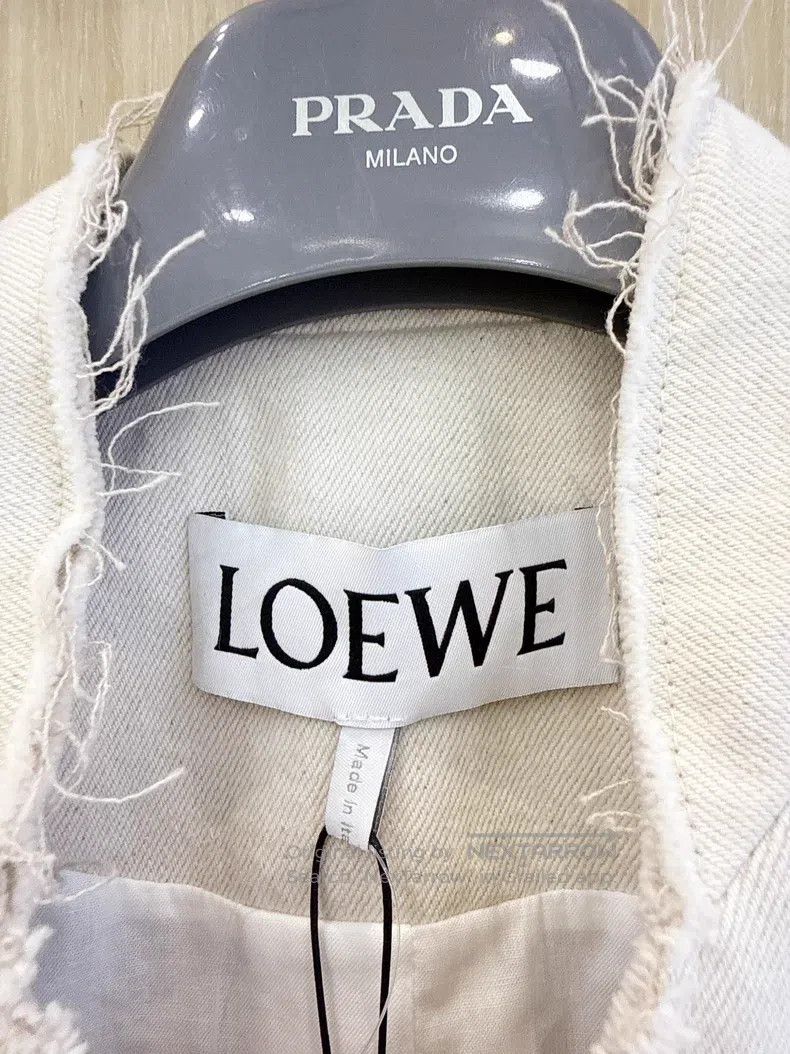 Loewe Loewe Beige Blazer Denim Jacket Size XS / US 0-2 / IT 36-38 - 4 Thumbnail