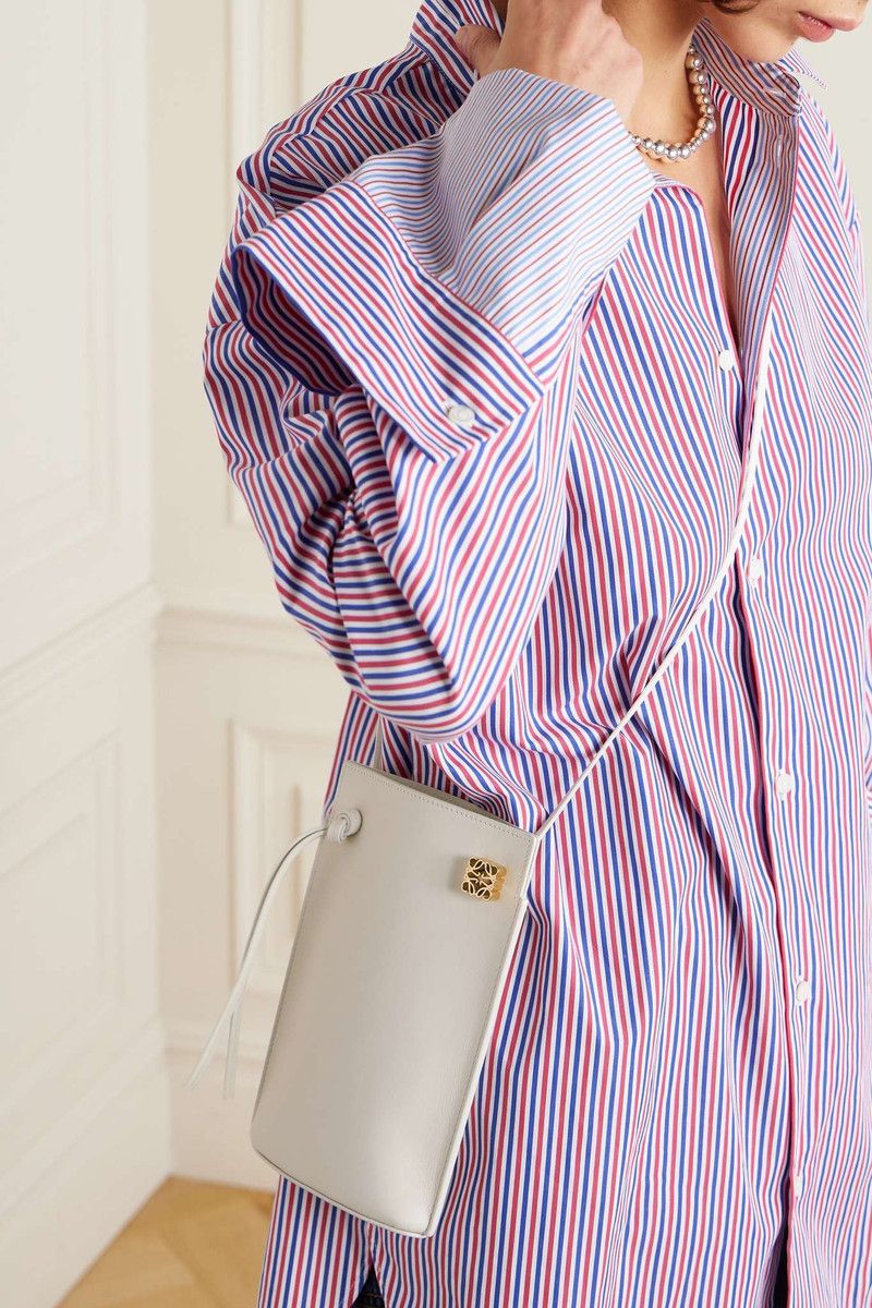Loewe o1in1g0426 Size: OS / Dice Pocket Crossbody Bag in White Size ONE SIZE - 2 Thumbnail