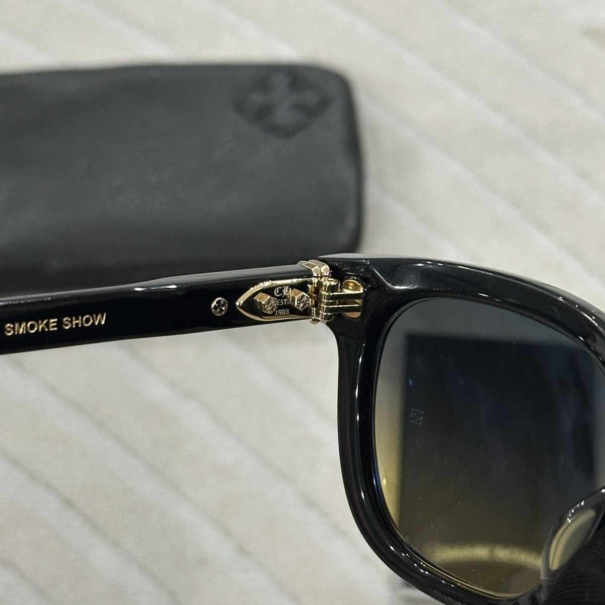 Chrome Hearts CHROME HEARTS SMOKE SHOW Black/18KGP Size ONE SIZE - 6 Thumbnail