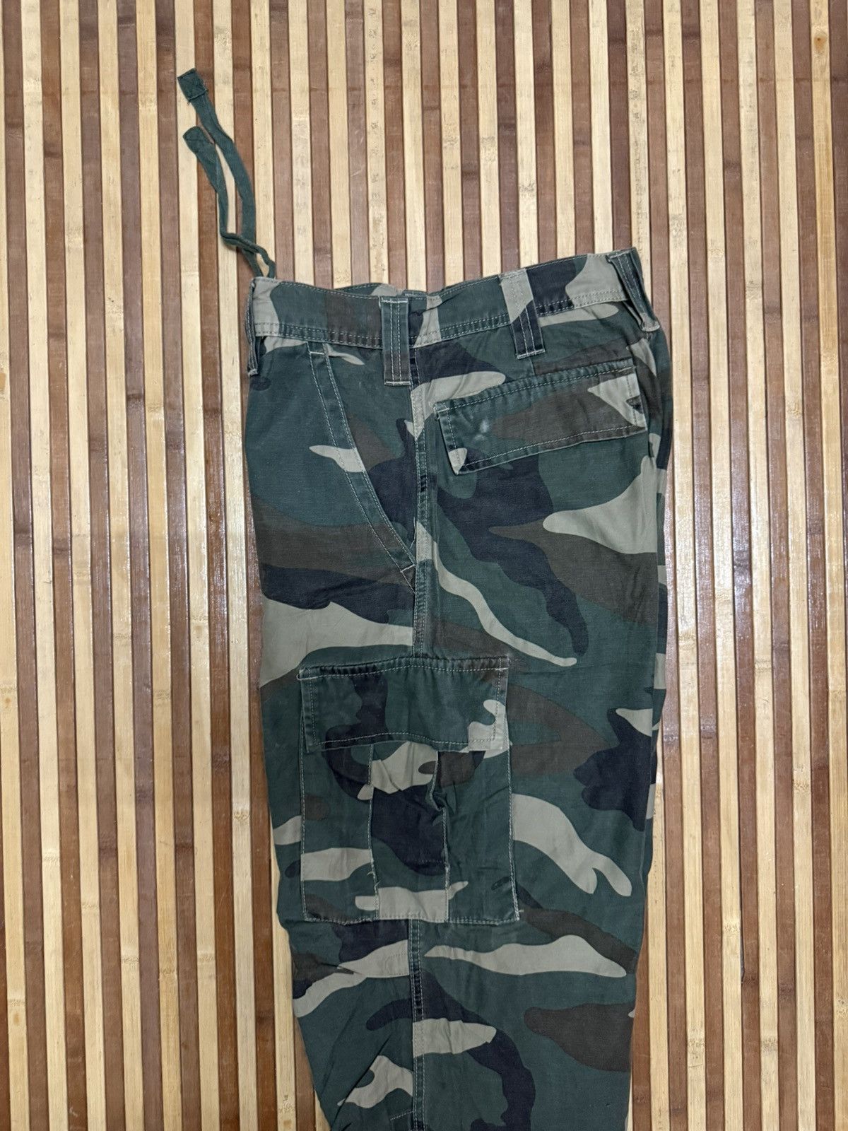 Japanese Brand Akademilks Camouflage Cargo Pants / Streetwear / Multipocket Size US 30 / EU 46 - 12 Thumbnail