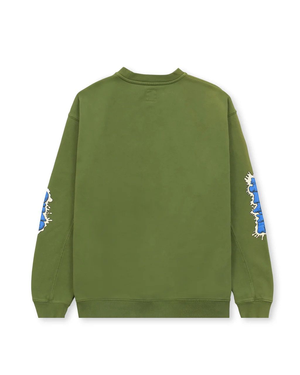 Brain Dead Brain Dead x Them Blade Enforcer Sweatshirt, Green Medium Size US M / EU 48-50 / 2 - 2 Thumbnail