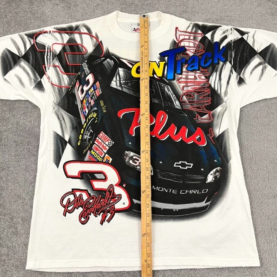 Chase Authentics VINTAGE Chase Authentics NASCAR T-Shirt Men Large White 90s Retro Monte Carlo Graphic Size US L / EU 52-54 / 3 - 5 Thumbnail