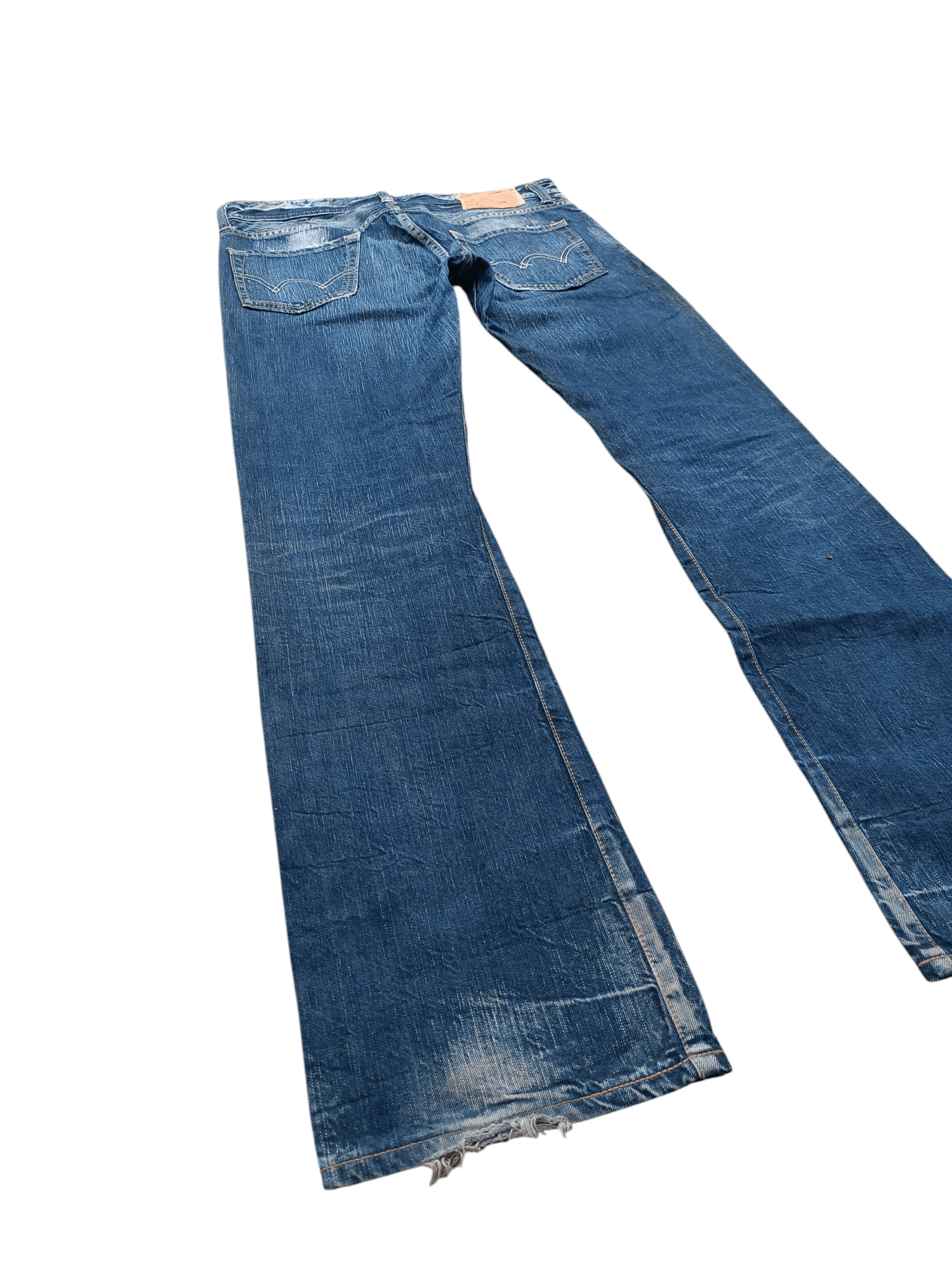 Edwin × Japanese Brand Flare💥Vintage 511 RV Edwin Japan Denim Size US 34 / EU 50 - 3 Thumbnail