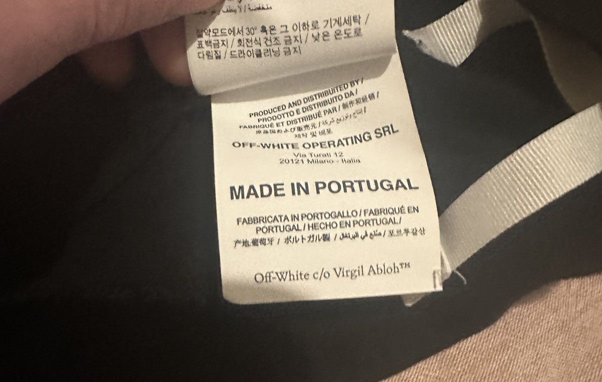 Off-White Off White Black/Grey Arrow Tee Size US S / EU 44-46 / 1 - 6 Thumbnail