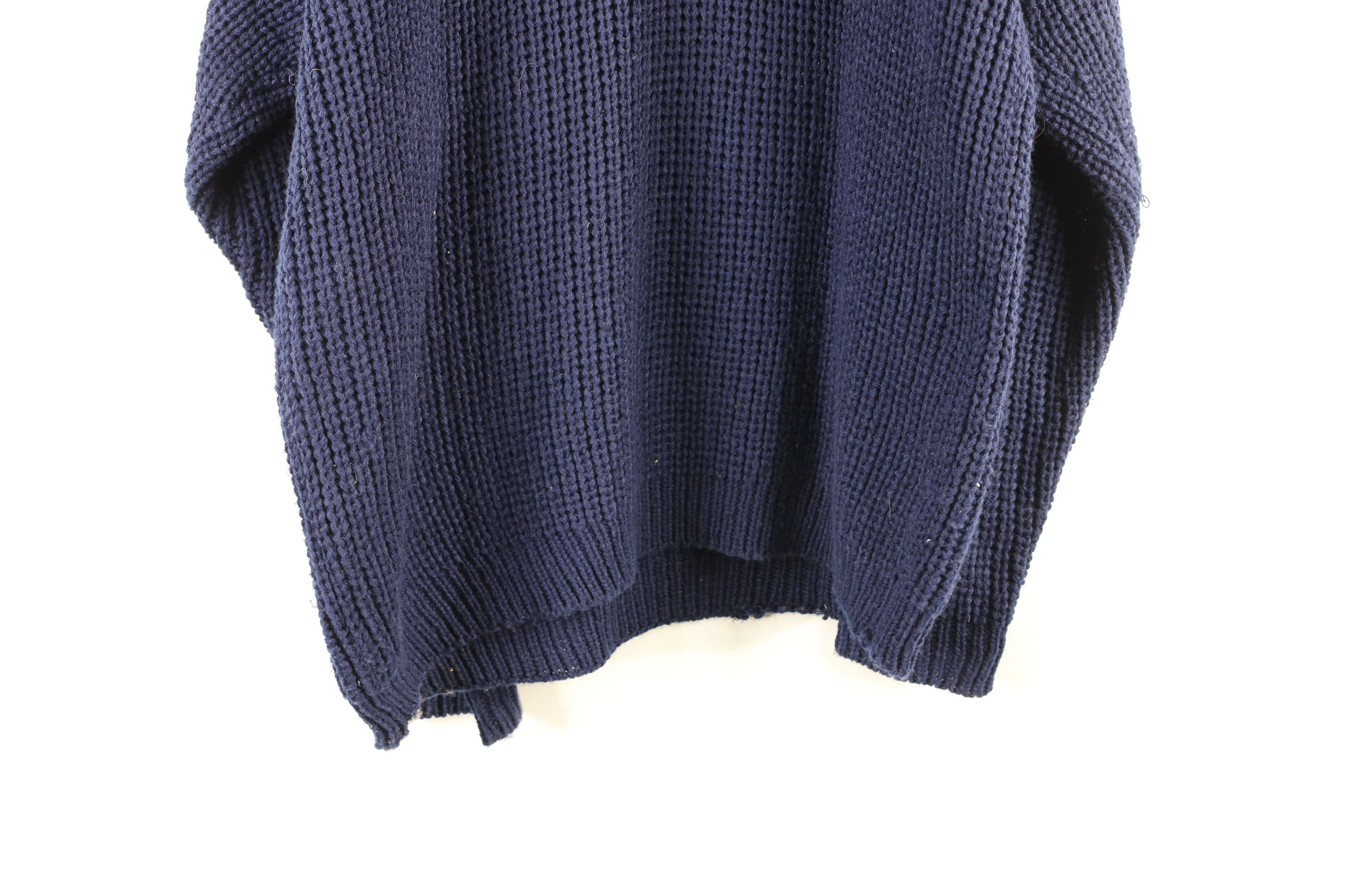 Vintage Vintage 90s Streetwear Baggy Chunky Ribbed Knit Sweater Size US L / EU 52-54 / 3 - 9 Thumbnail