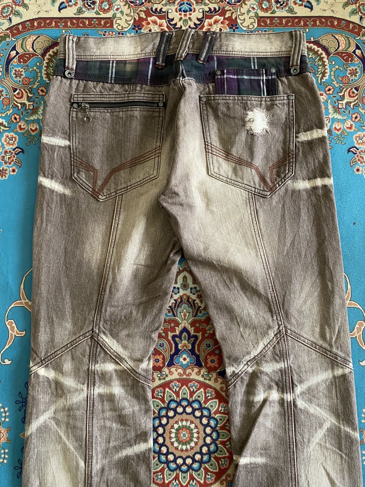 Japanese Brand × Seditionaries Japanese Brand Hideways Nicole Bootcut Design Denim Size US 32 / EU 48 - 7 Thumbnail