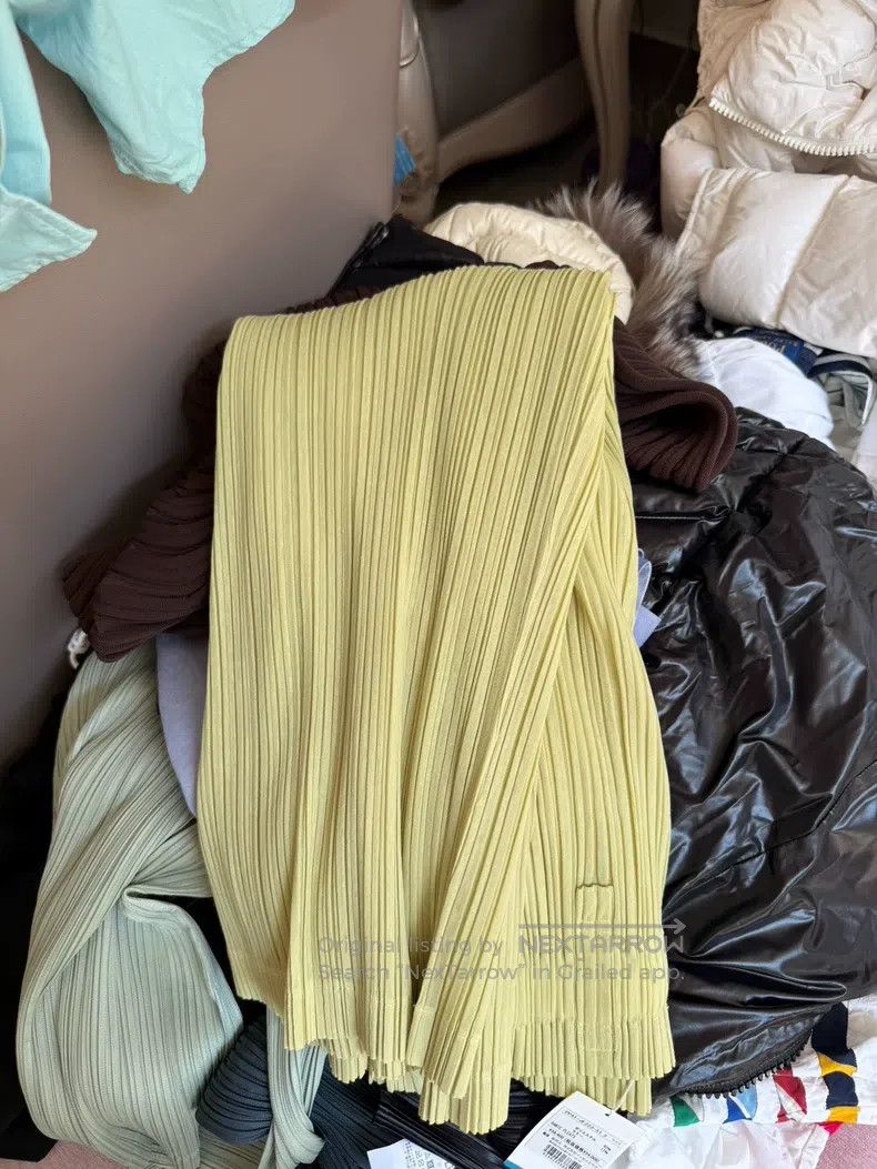 Issey Miyake Issey Miyake size:3 Hollow Out Cardigan in Off-white Size 31" - 7 Thumbnail