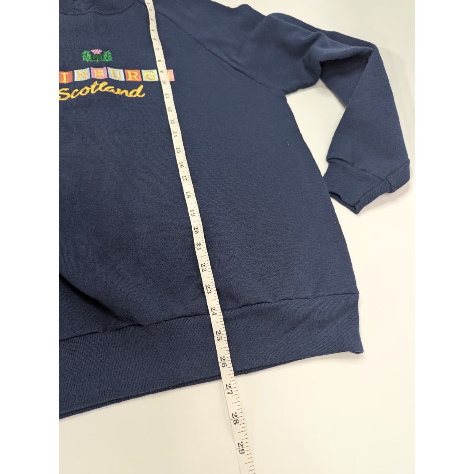 Vintage VINTAGE Screen Stars Pullover Sweatshirt Navy Blue M Men Ireland Embroidered Logo Crew Neck Knit All Seasons Size US M / EU 48-50 / 2 - 6 Thumbnail