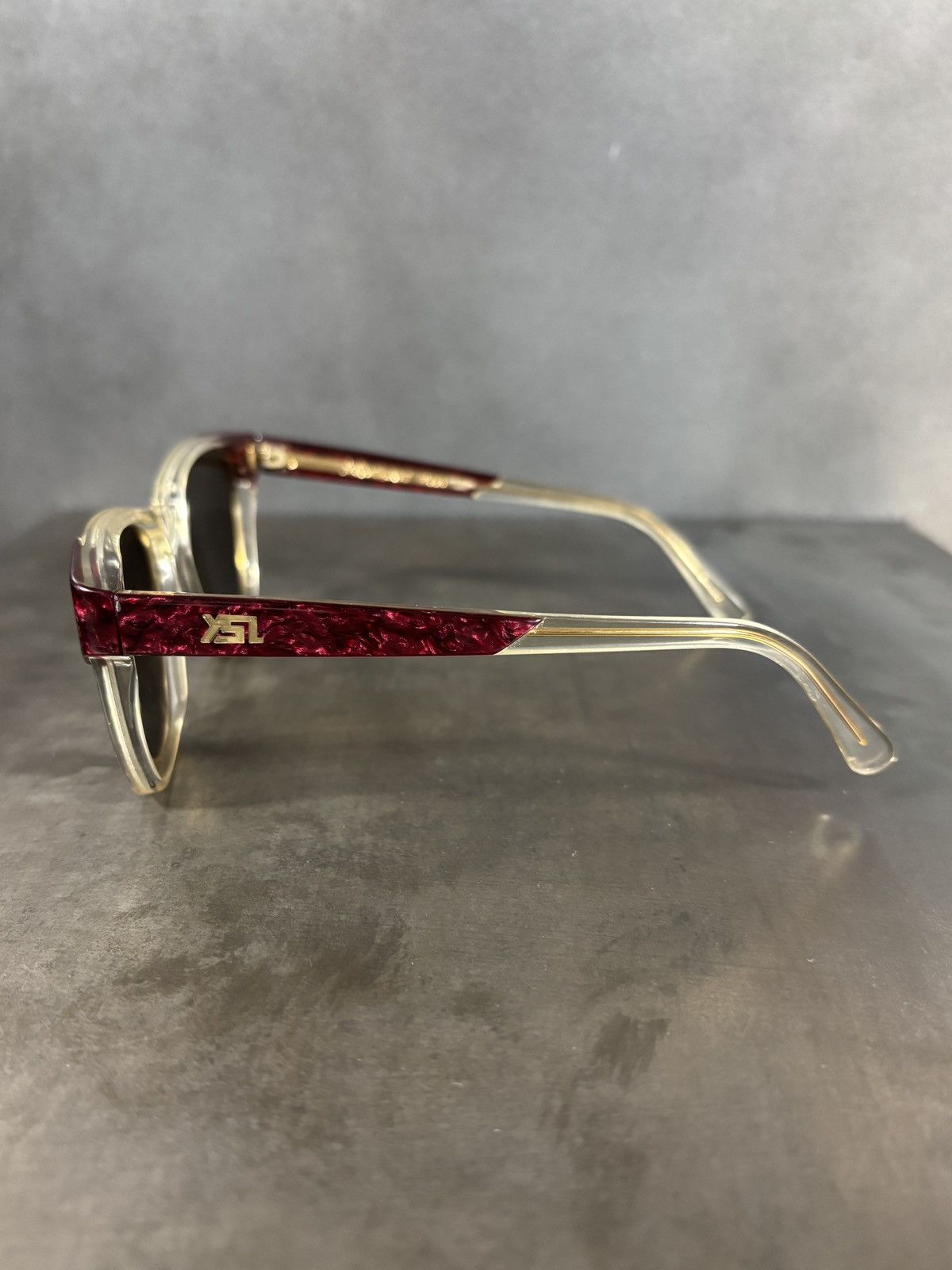 Yves Saint Laurent 1980s YSL Sunglasses 90s Vintage Yves Saint Laurent Cephale Size ONE SIZE - 4 Thumbnail