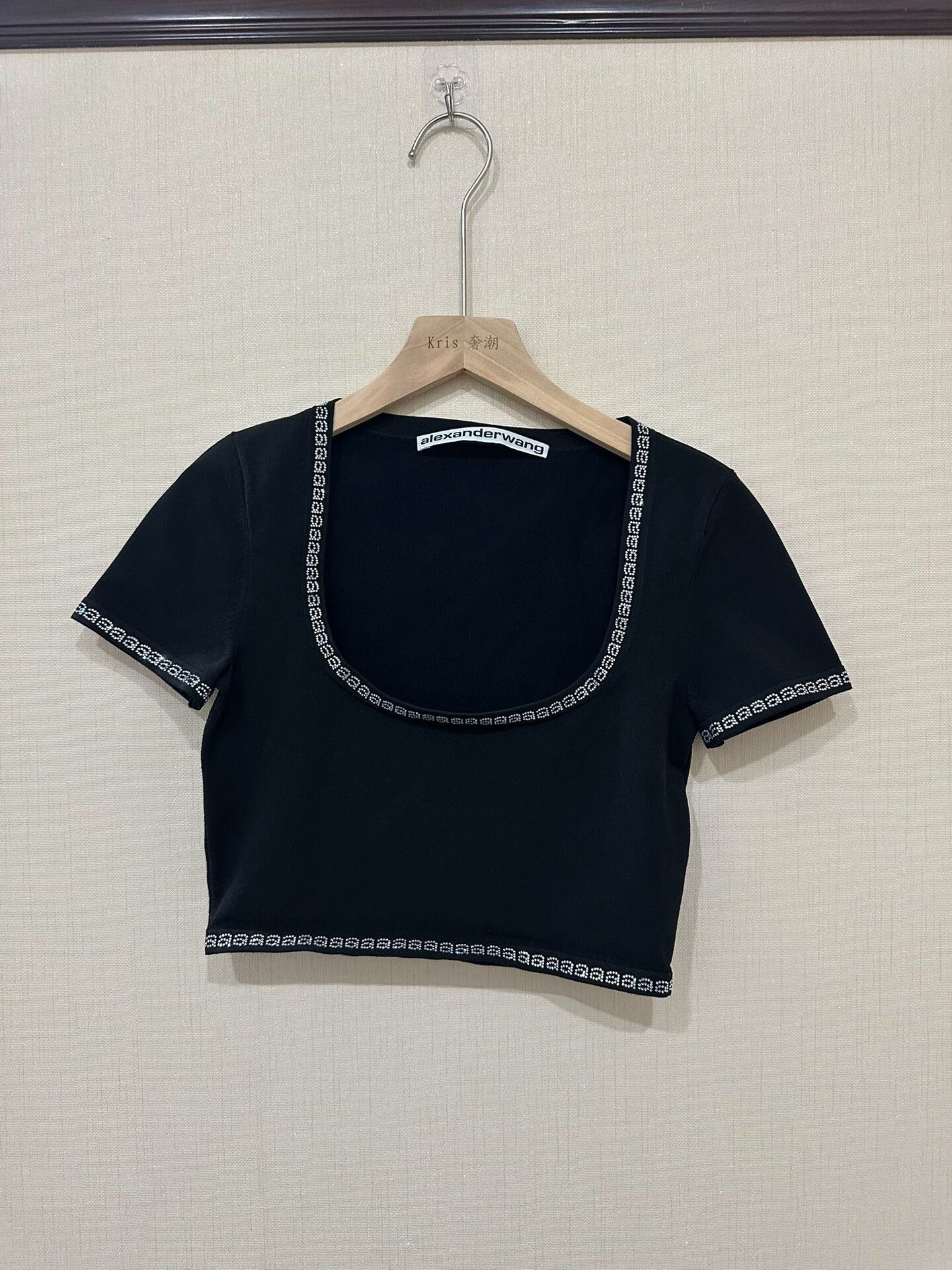 Alexander Wang Alexander Wang Women's Rhinestone Top Size M / US 6-8 / IT 42-44 - 1 Thumbnail