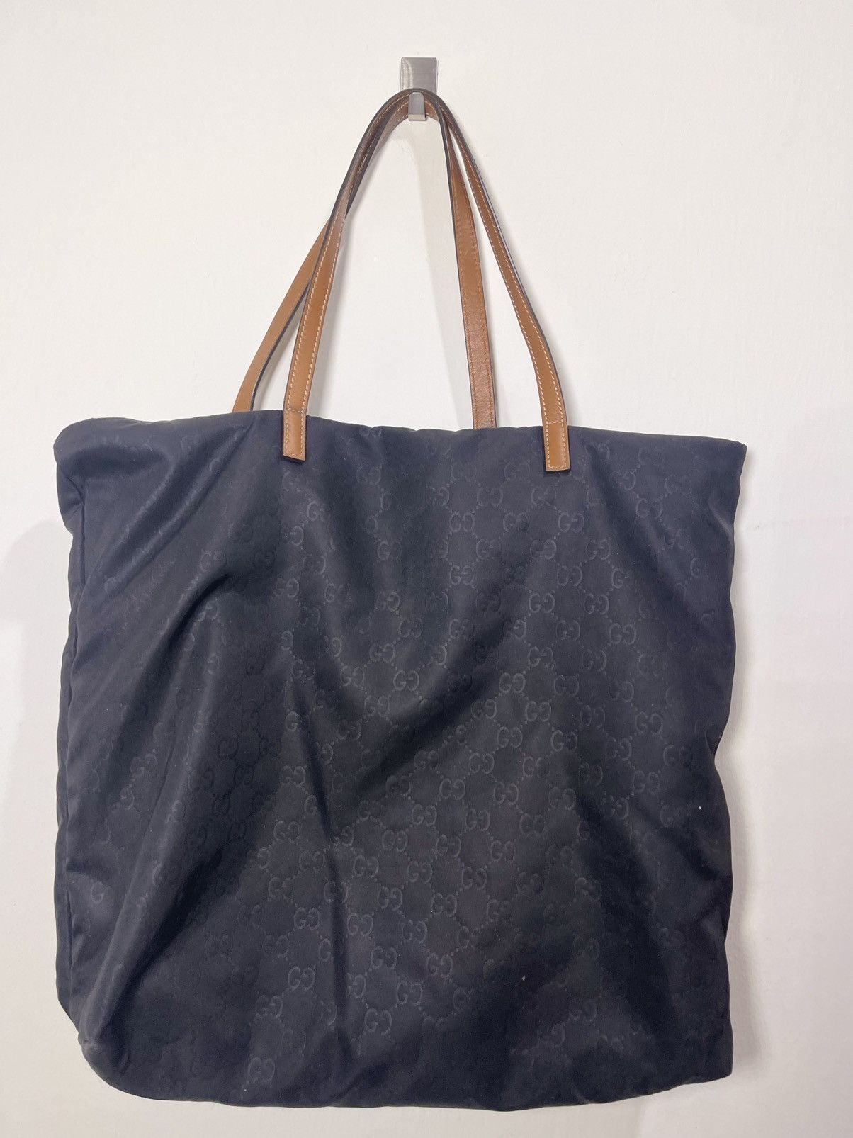 Gucci Gucci Guccissima Nylon Tote Bag Size ONE SIZE - 3 Thumbnail