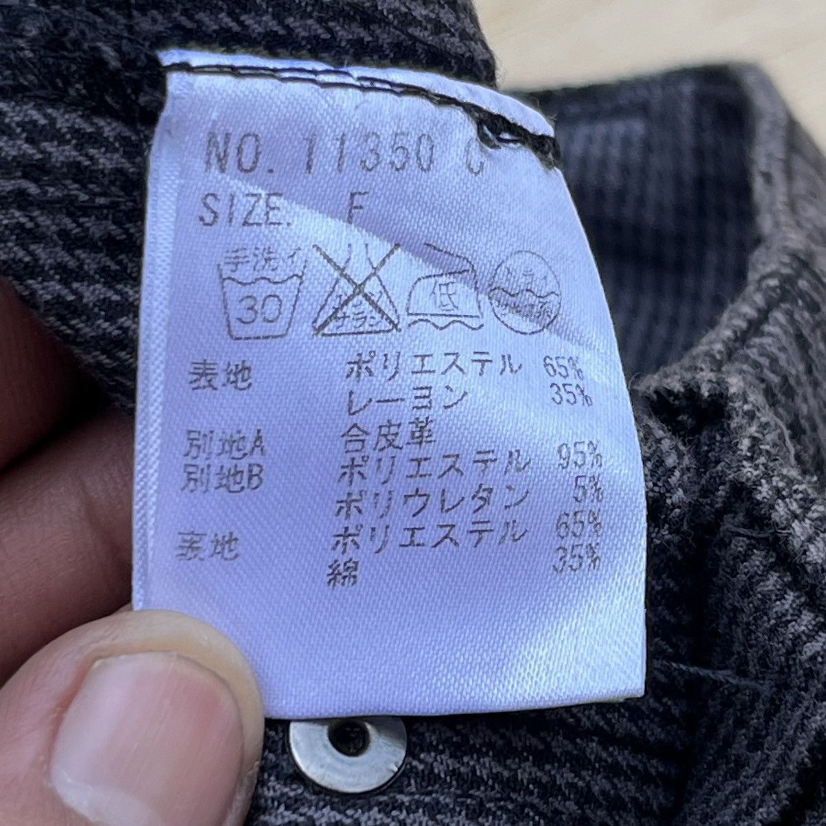 Japanese Brand ALGONQUINS 3/4 MAD PUNK HOTHIC HARAJUKU VINTAGE JAPANESE Size 30" / US 8 / IT 44 - 4 Thumbnail