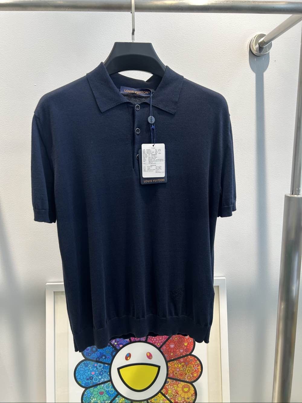 Louis Vuitton Louis Vuitton Knit Polo Shirt Size L Size US L / EU 52-54 / 3 - 1 Thumbnail