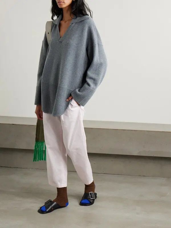 Loewe o1w1db10426 Sweaters in Gray Size S / US 4 / IT 40 - 2 Thumbnail