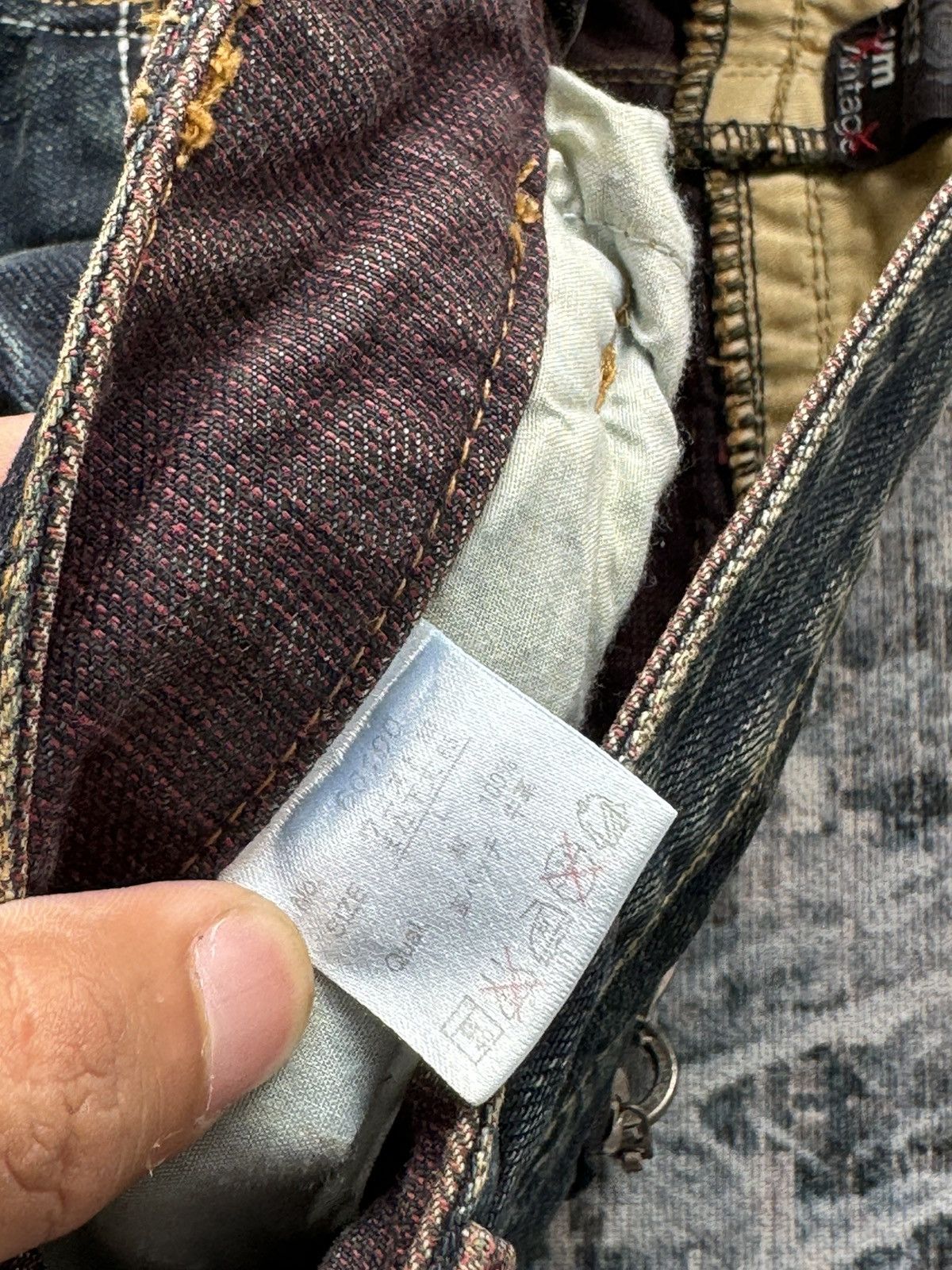semanticdesign Vintage Semantic Design Tactical Flared Denim / Tornado Mart Size US 35 - 13 Thumbnail