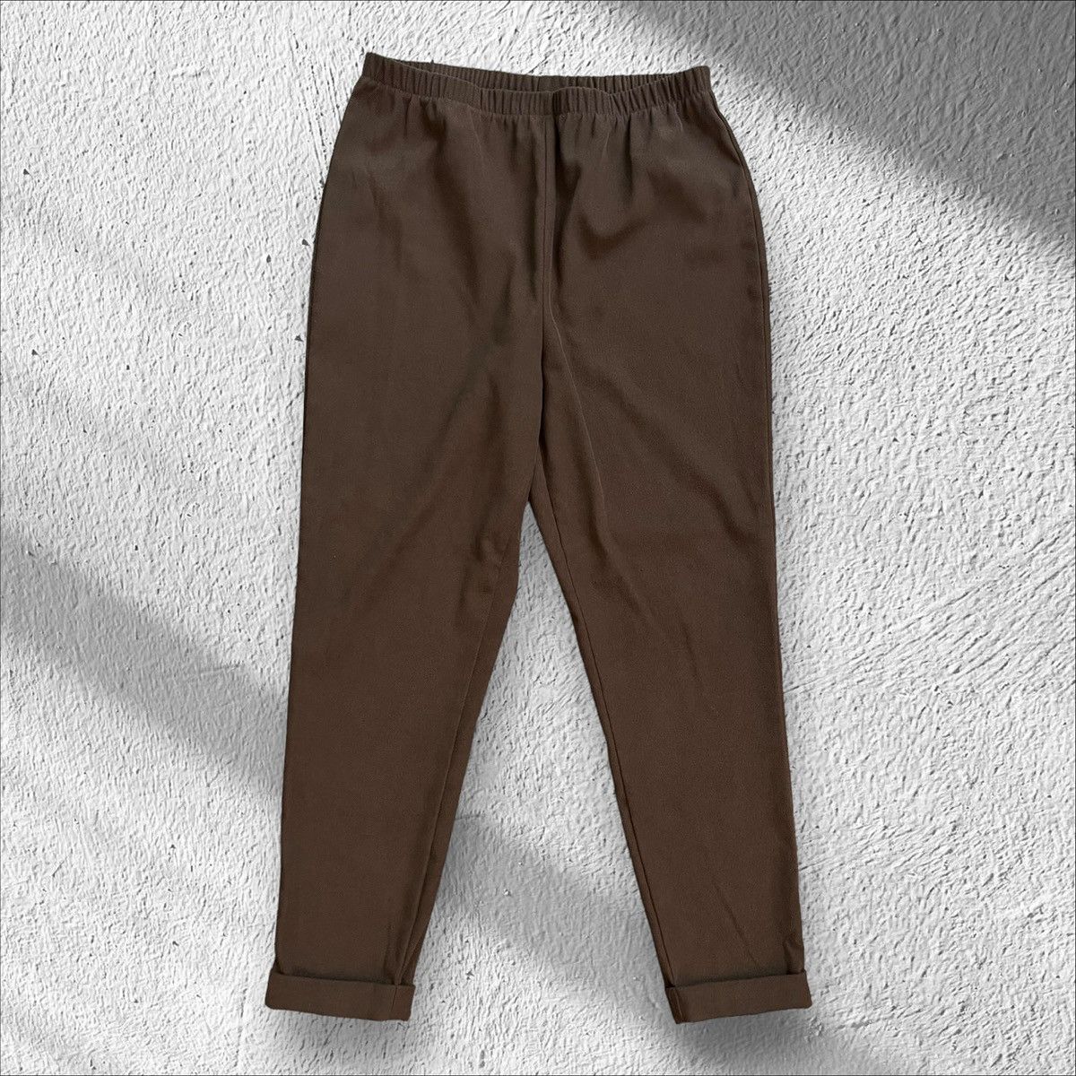Denim & Co. Vintage 90s Denim & Co Brown Women’s Jumpsuit Pants XL Size 32" / US 10 / IT 46 - 2 Thumbnail