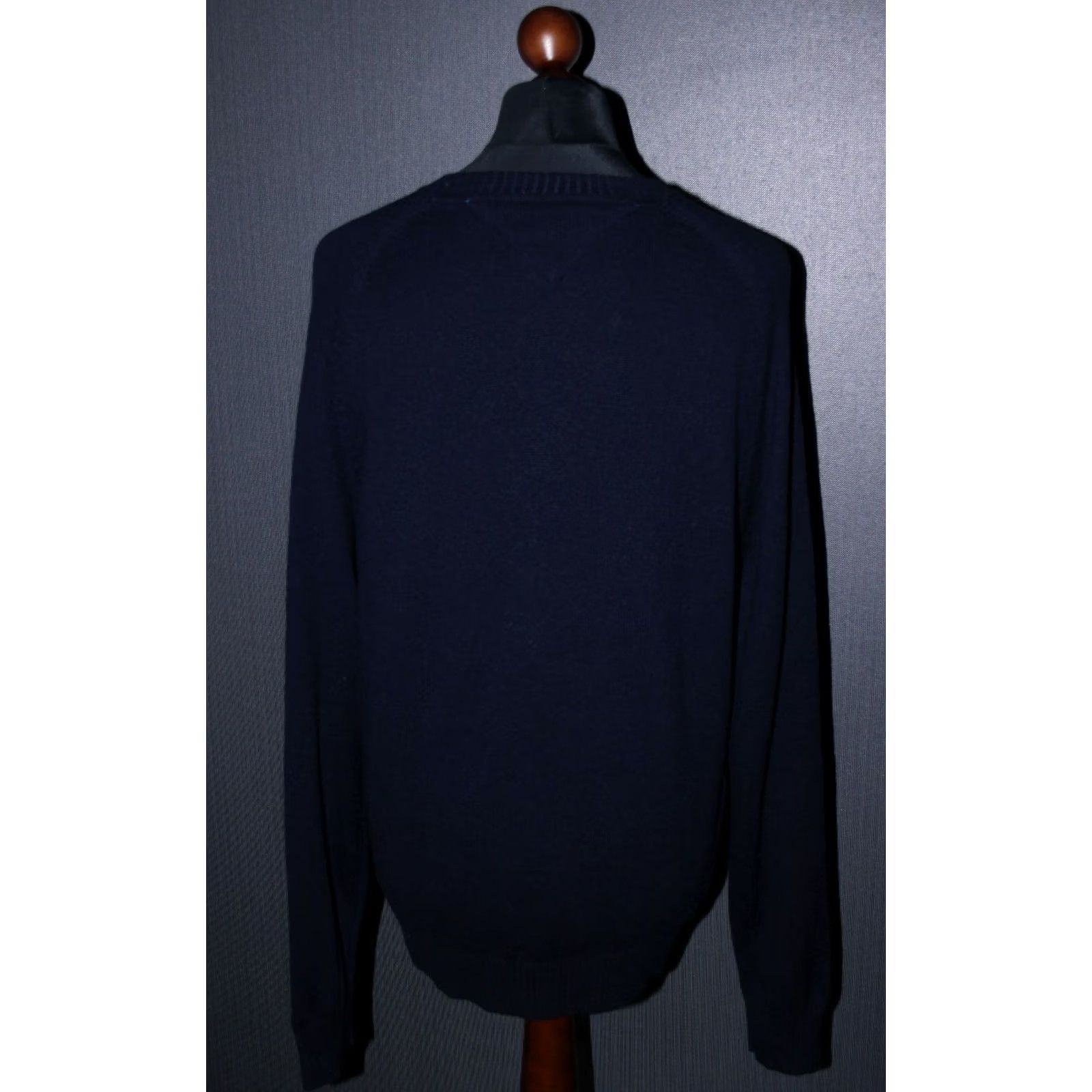 Tommy Hilfiger Tommy Hilfiger mens jumper sweater pulover Size L Soft Lambswool Black Size US L / EU 52-54 / 3 - 3 Thumbnail