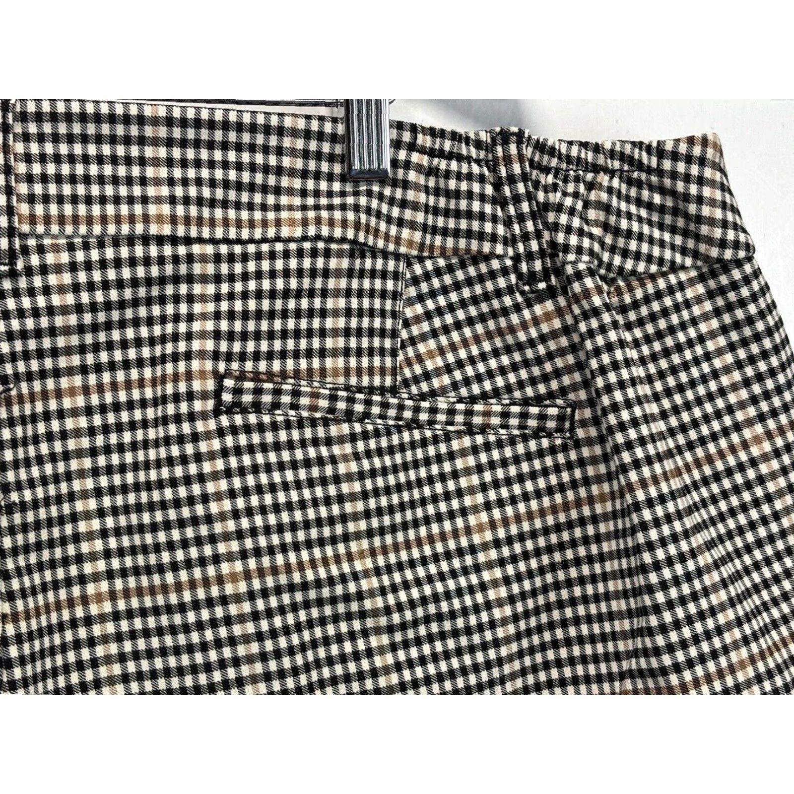 Talbots Talbots Plus Size 24W Check Dress Pants Women Multicolor Stretch Elastic Sides Size 42" / US 20 - 5 Thumbnail