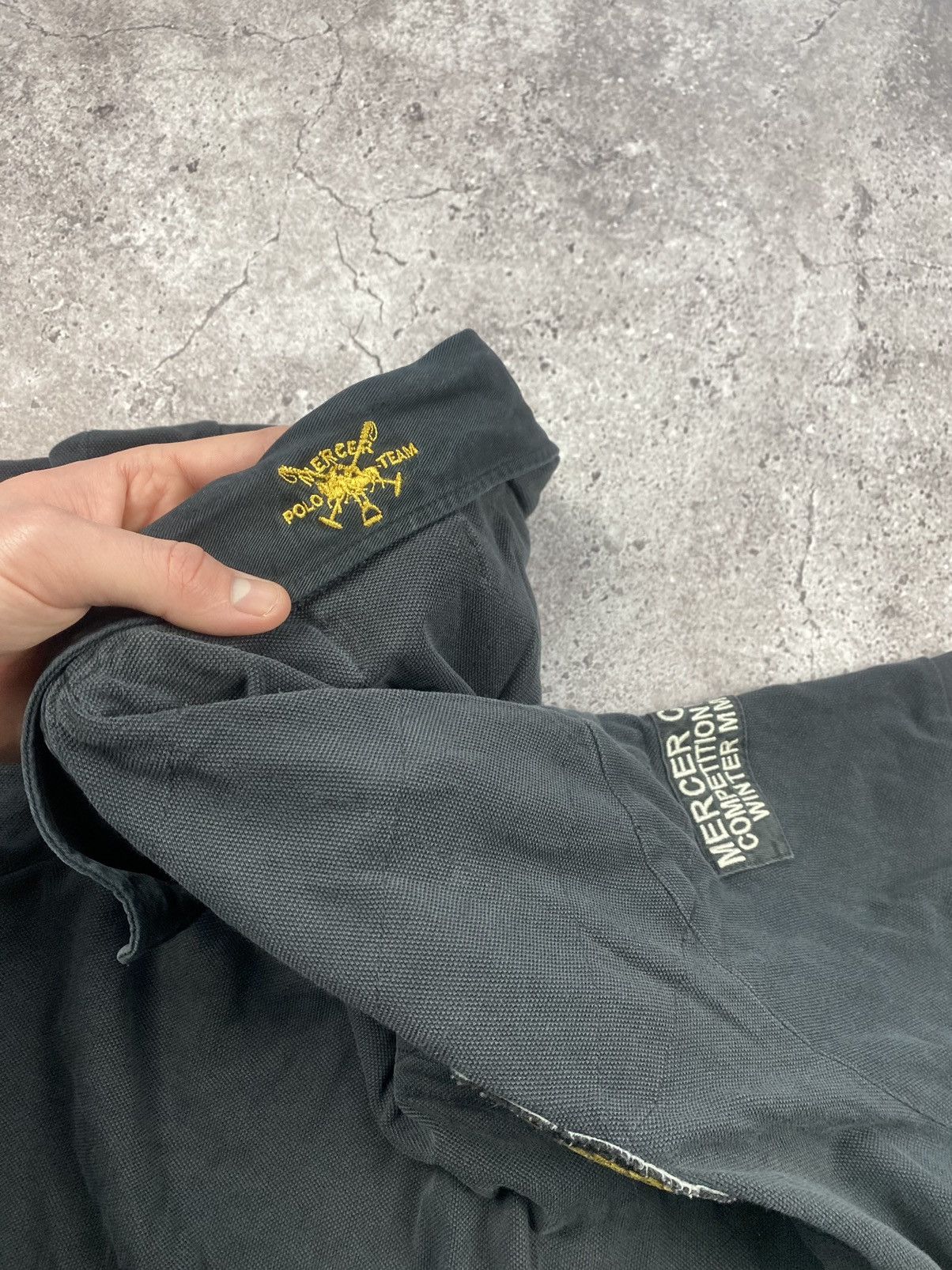 Polo Ralph Lauren × Ralph Lauren × Vintage VINTAGE RALPH LAUREN FADED Y2K POLO MERCER CLUB 90s Size US XL / EU 56 / 4 - 6 Thumbnail